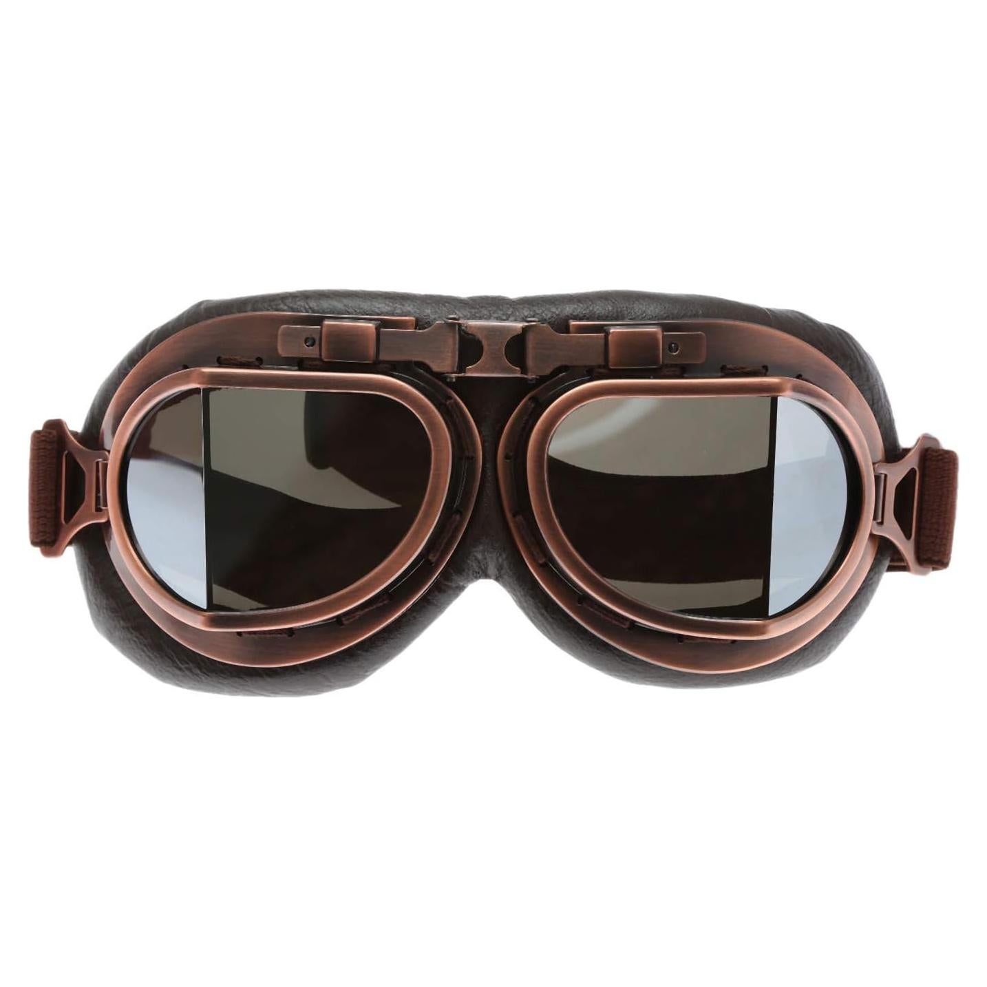 Gafas de Motocicleta MUXSAM Vintage a Prueba de Viento