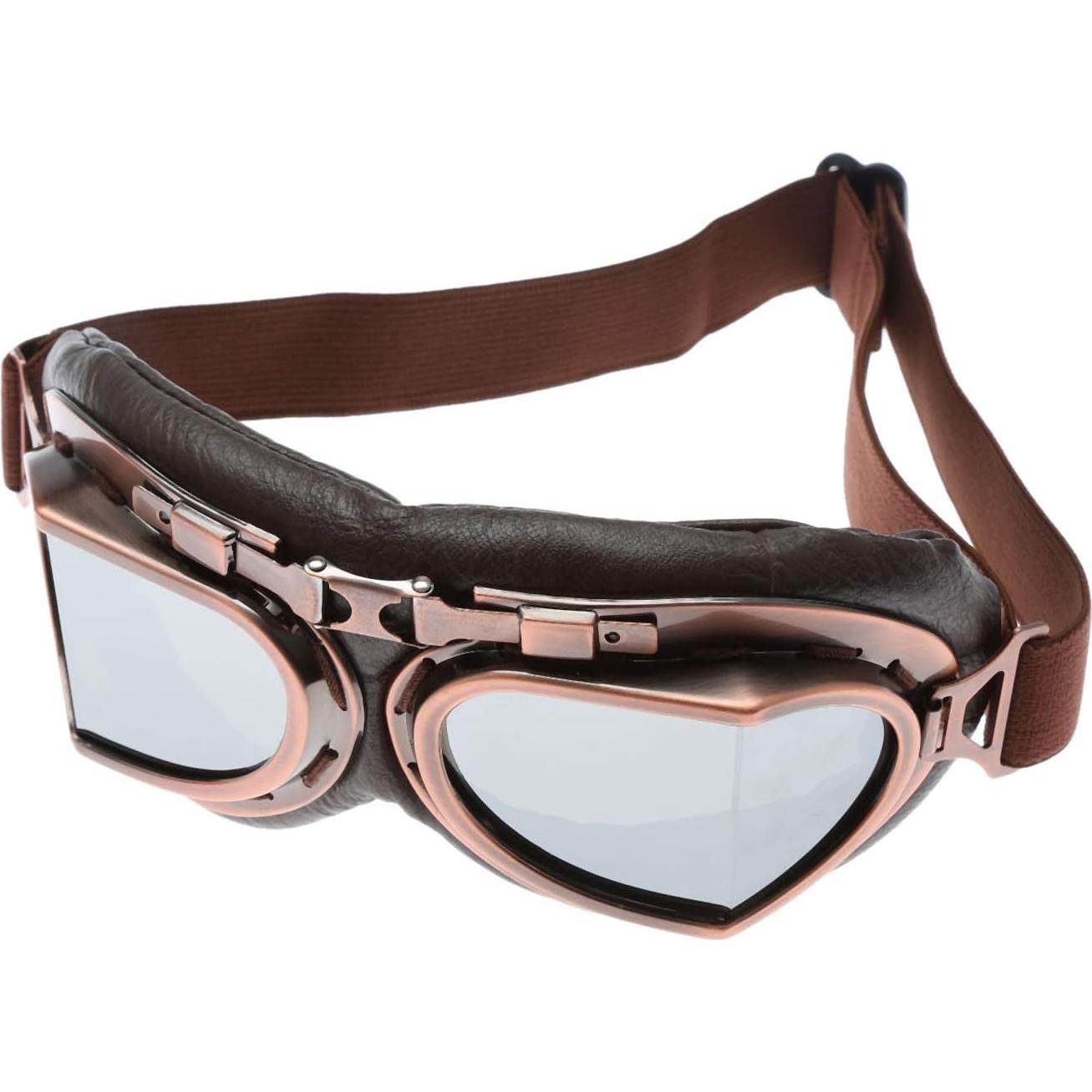 Gafas de Motocicleta MUXSAM Vintage a Prueba de Viento