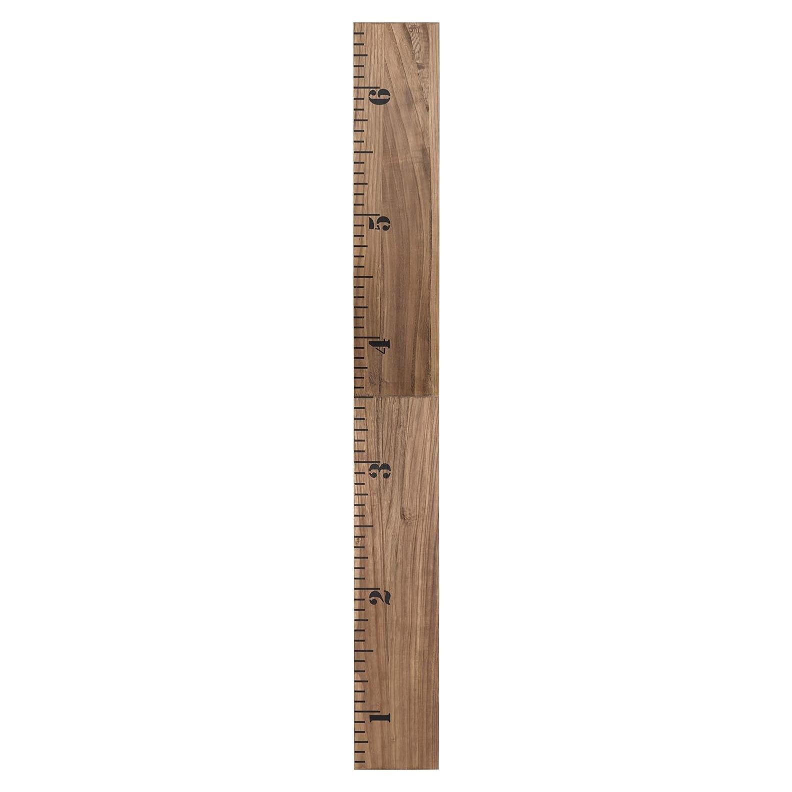 Tabla de Crecimiento de Madera Uniek 183cm Marrón Rústico