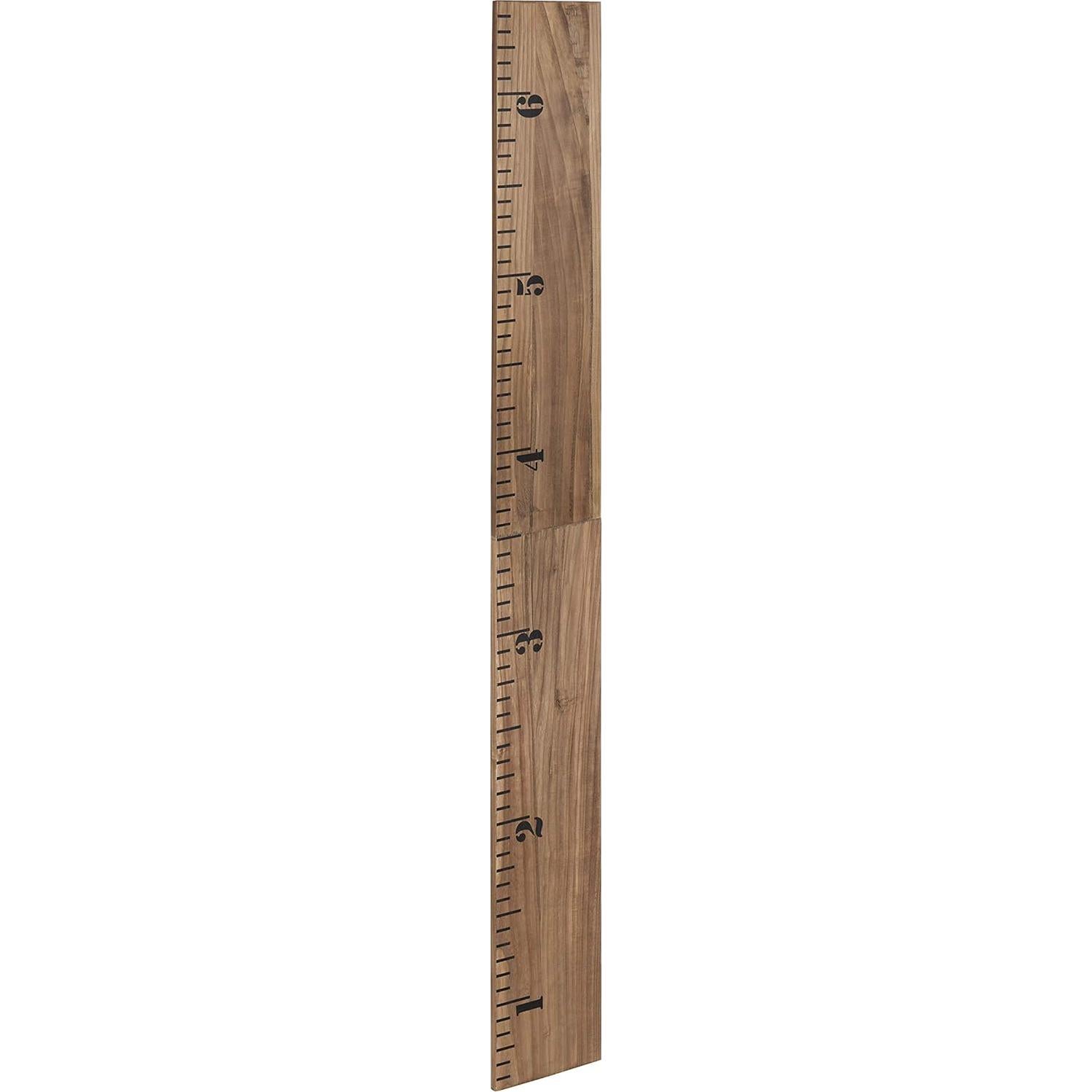 Tabla de Crecimiento de Madera Uniek 183cm Marrón Rústico