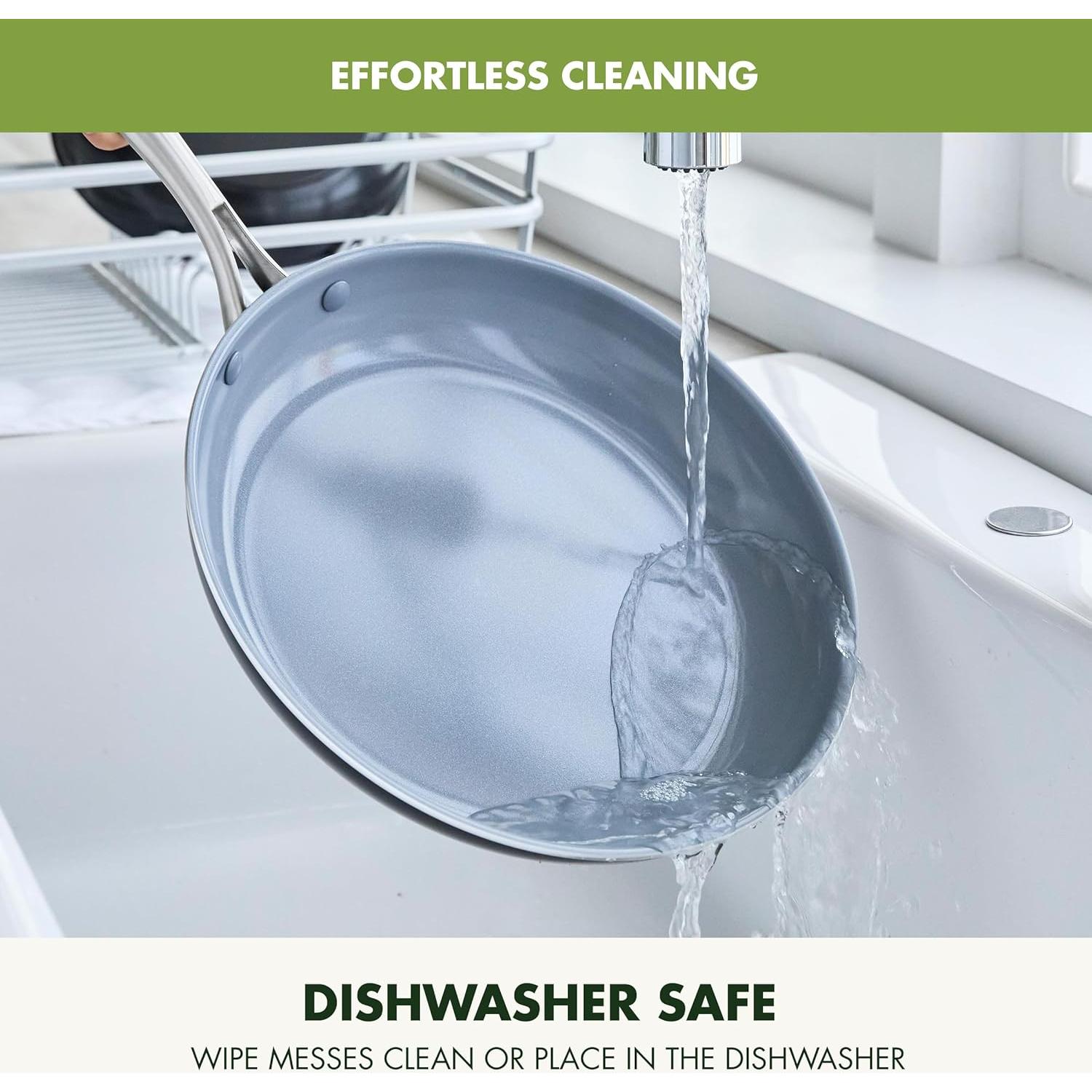 Juego de Utensilios de Cocina GreenPan 17 Piezas Cerámica Gris