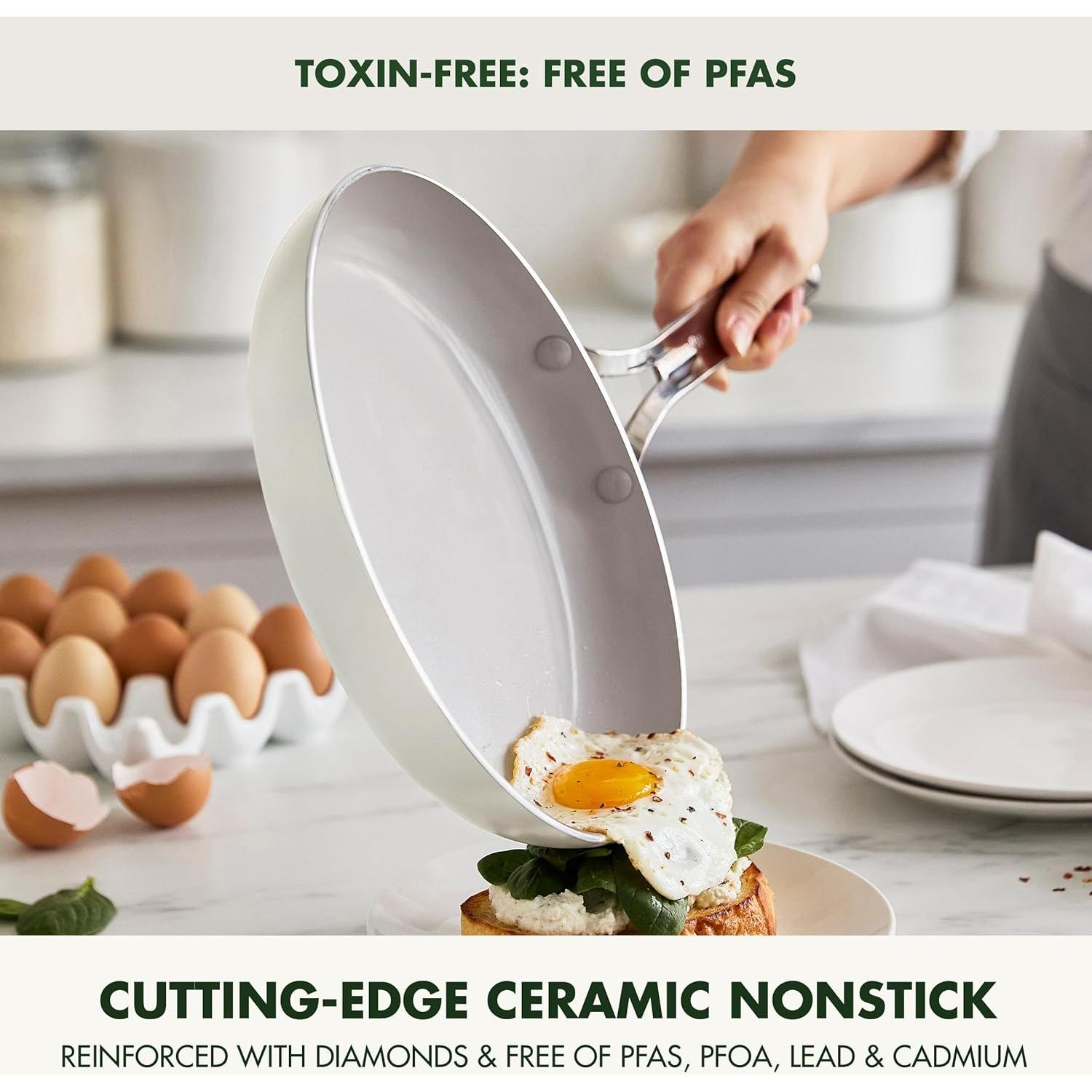 Juego de Utensilios de Cocina GreenPan Nova 10 Piezas Cerámica