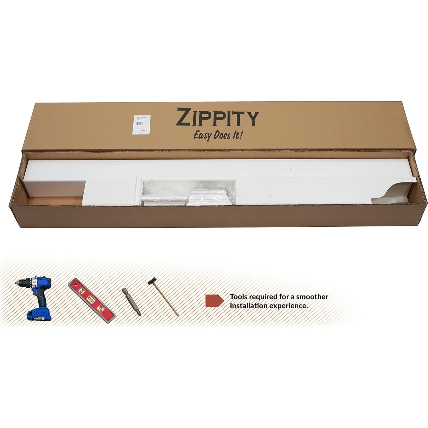 Poste de Buzón Zippity Outdoor Products ZP19013 Blanco
