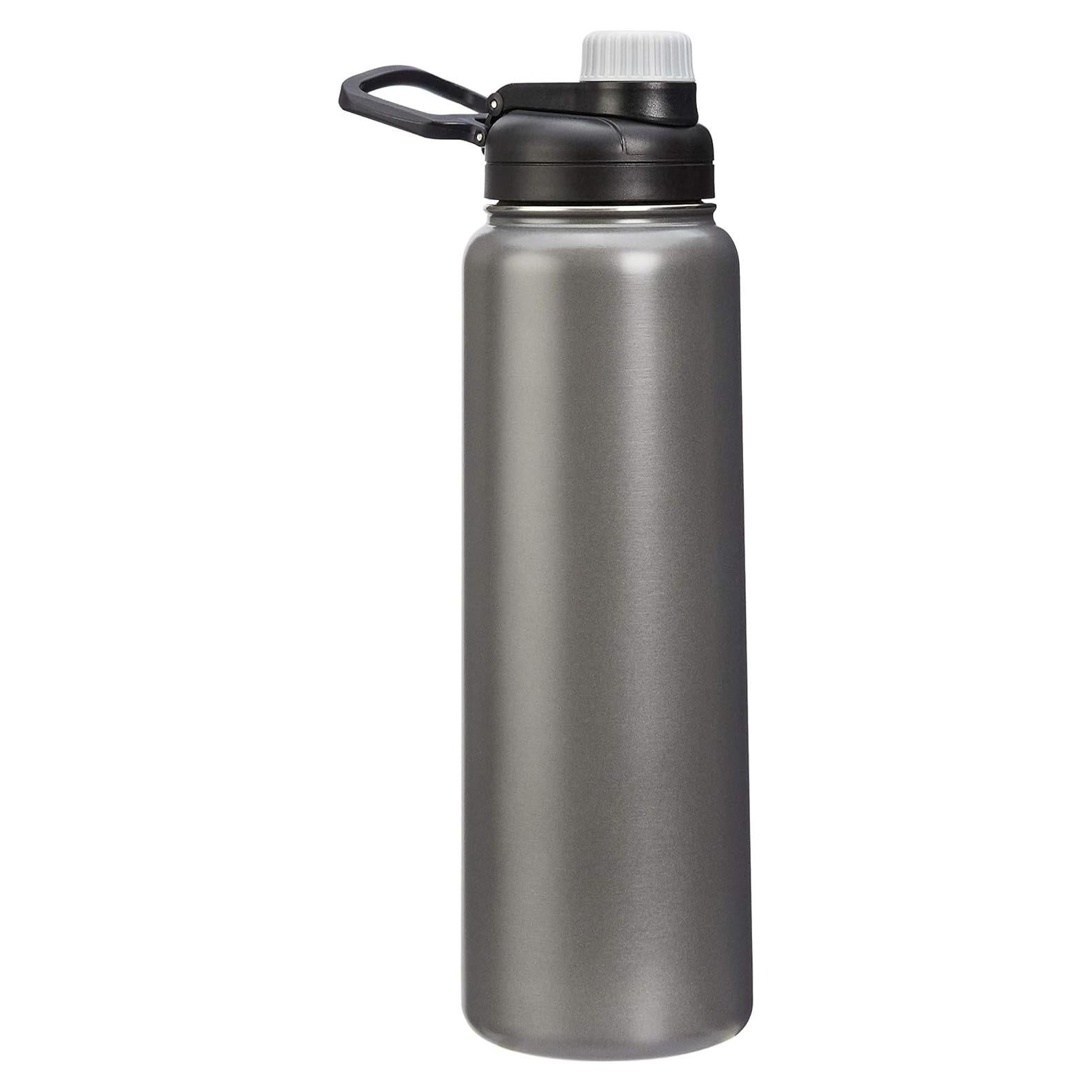 Botella de Agua Aislada Amazon Basics 890 ml Acero Inoxidable