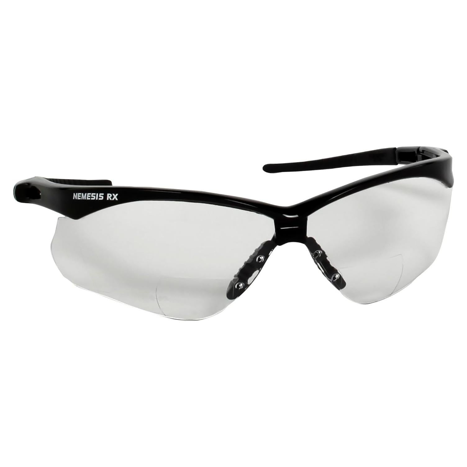 Gafas de Seguridad KleenGuard V60 Nemesis +1.0 Dioptrías Marco Negro