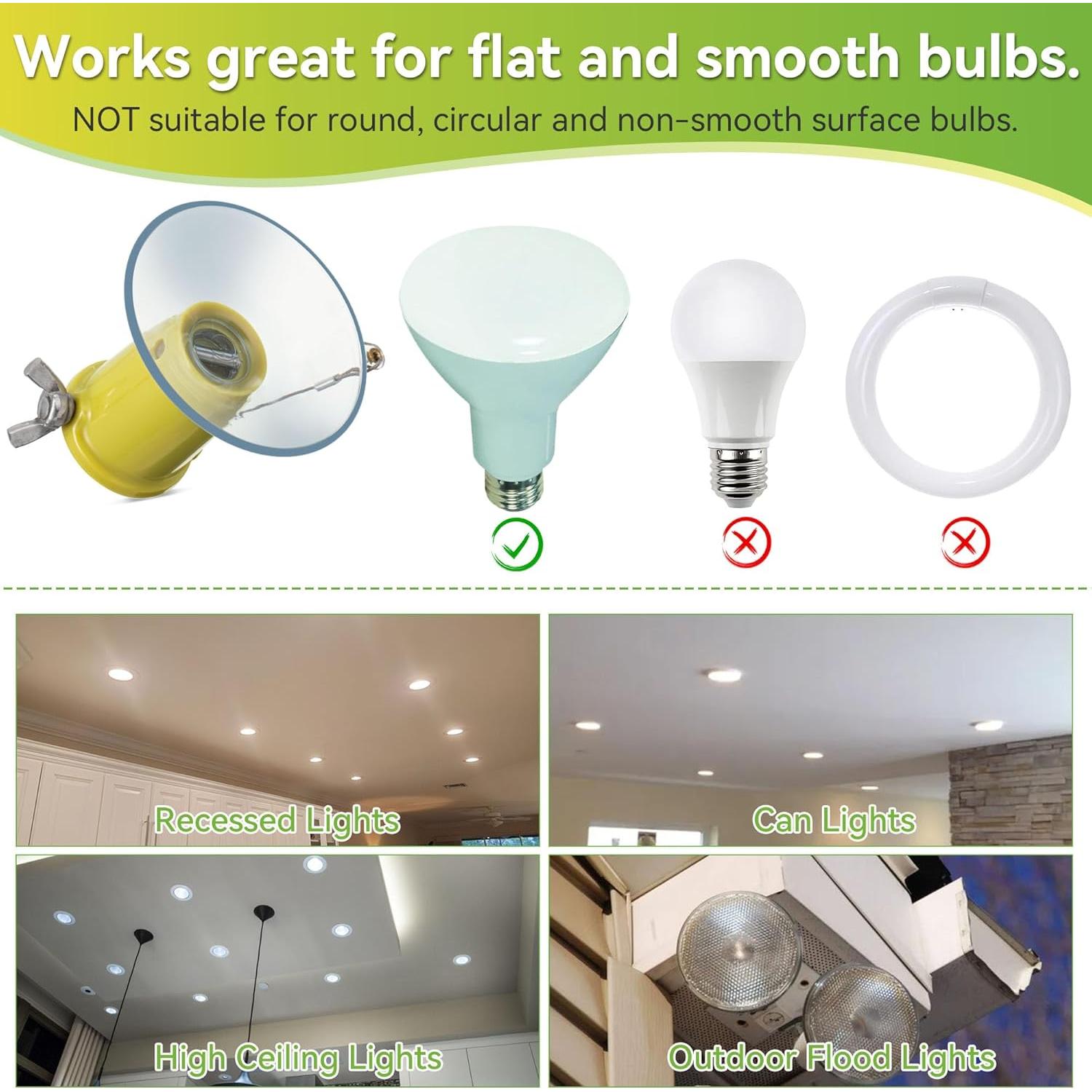 Cambiador de Bombillas Dreyoo con Ventosa para Techos Altos