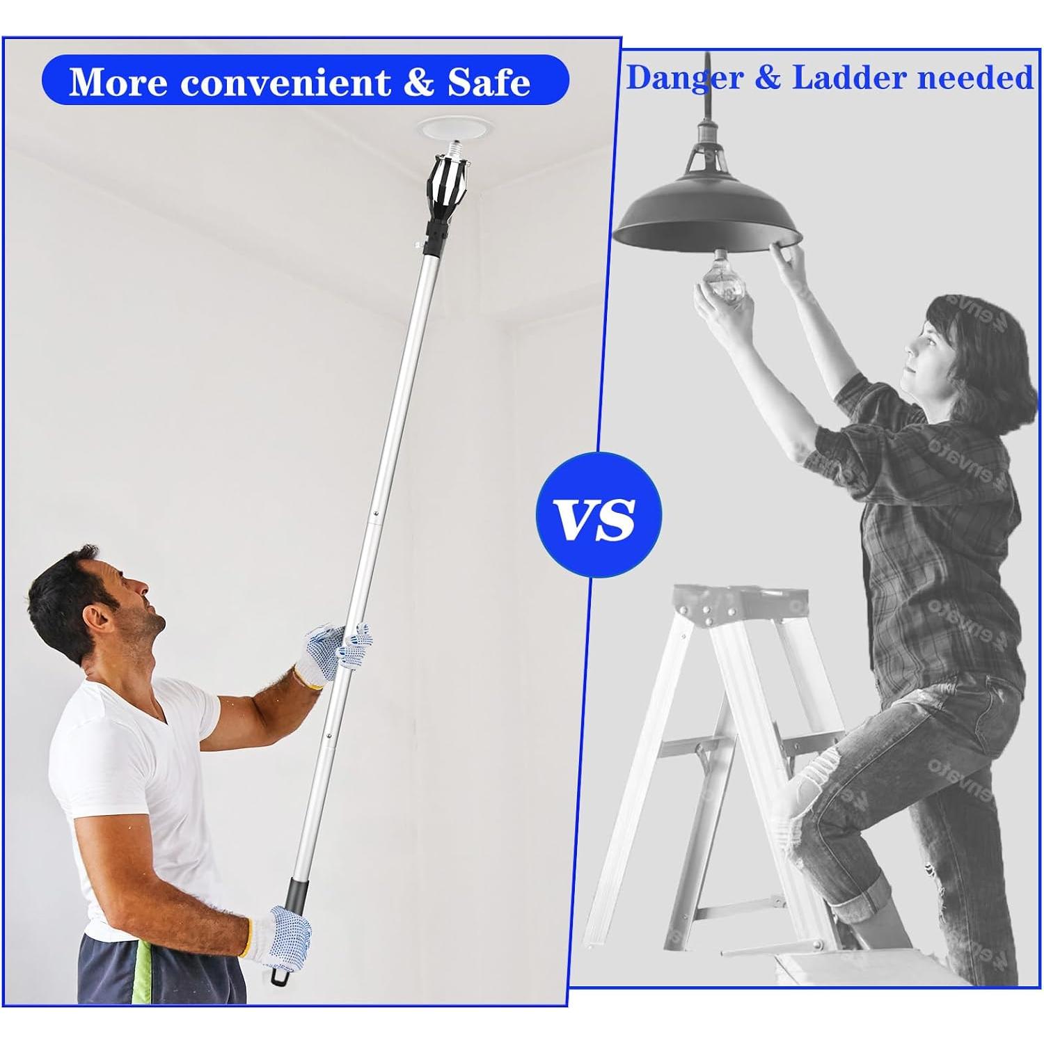 Cambiador de Bombillas Uniarmoire 3.66m para Techos Altos