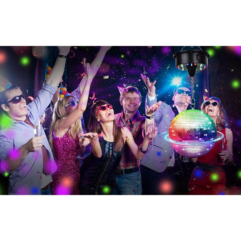 Bola de Espejos con Motor TAIKUU 6" a 12" Ajustable