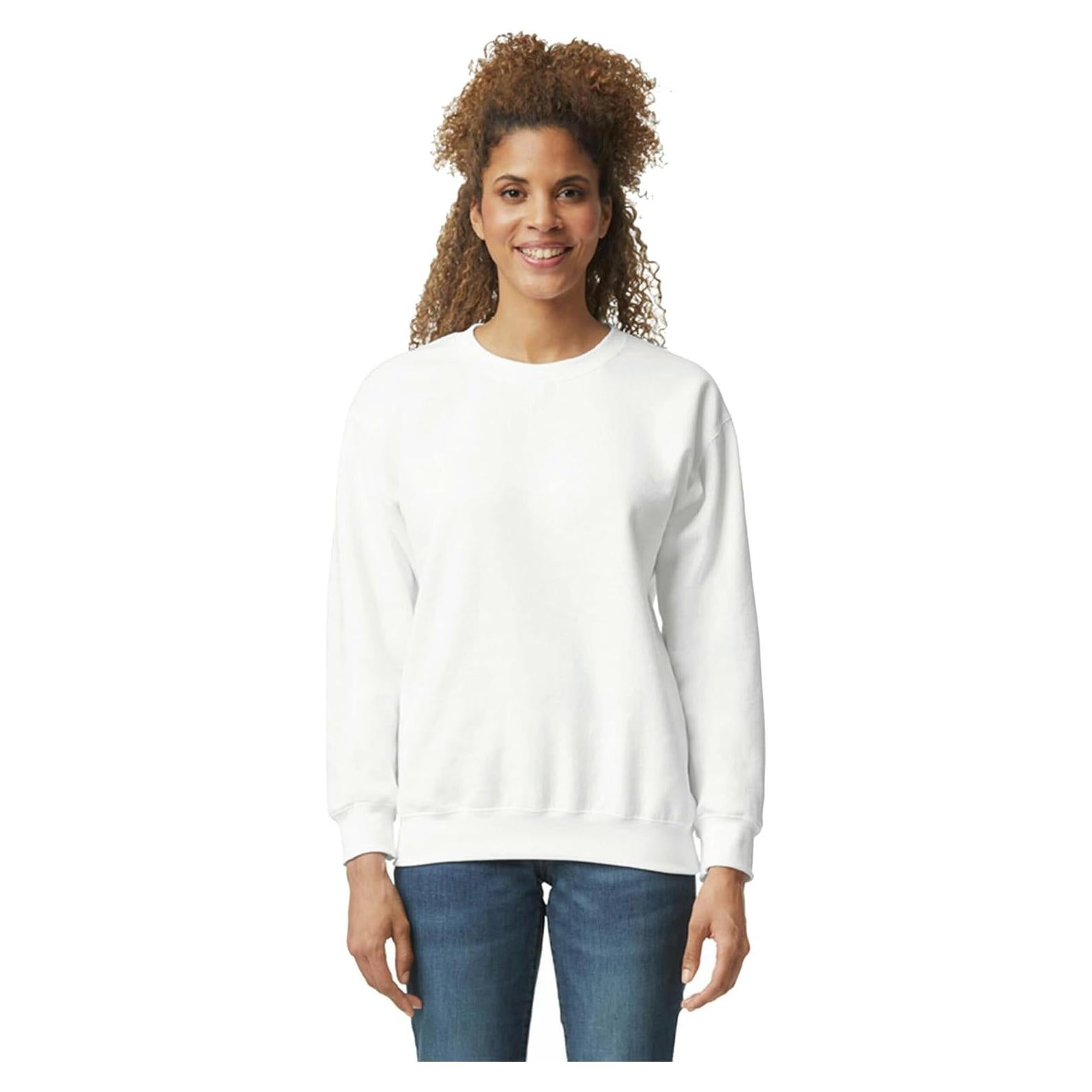 Sudadera Gildan G18000 unisex felpa 50% algodón 50% poliéster