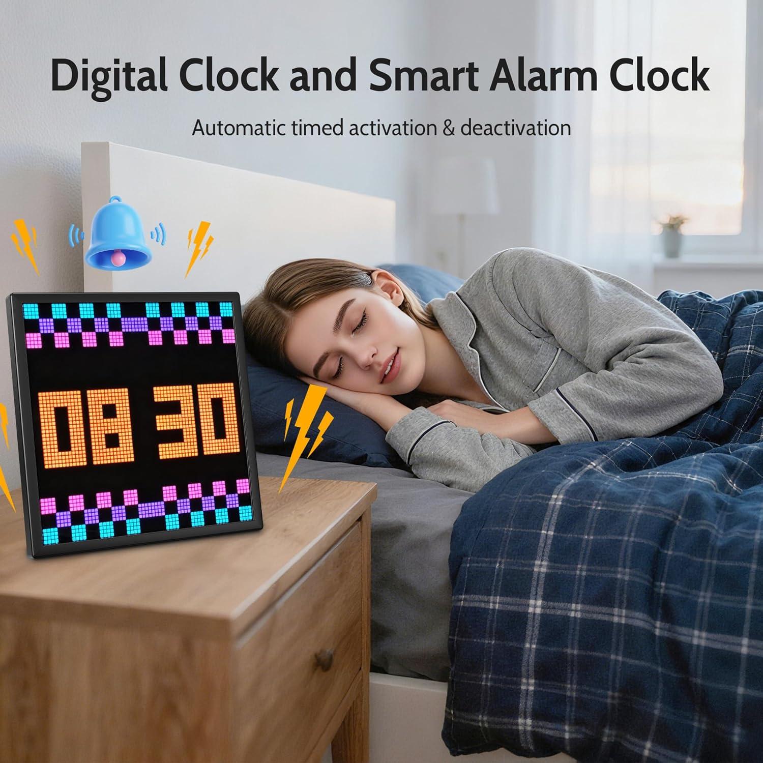 Marco Digital Programable LSYE 64x64, Pantalla Pixel 25.9 cm