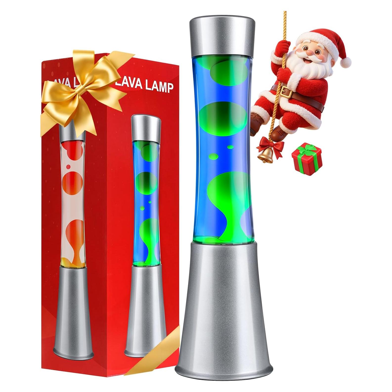 Lámpara de Movimiento Líquido XXMANX 32 cm Azul Luz Nocturna