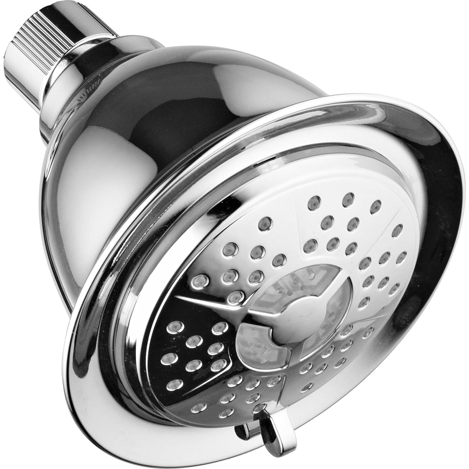 Cabezal de Ducha LED 3 Vías Dream Spa Cromado con Manguera 1.52m