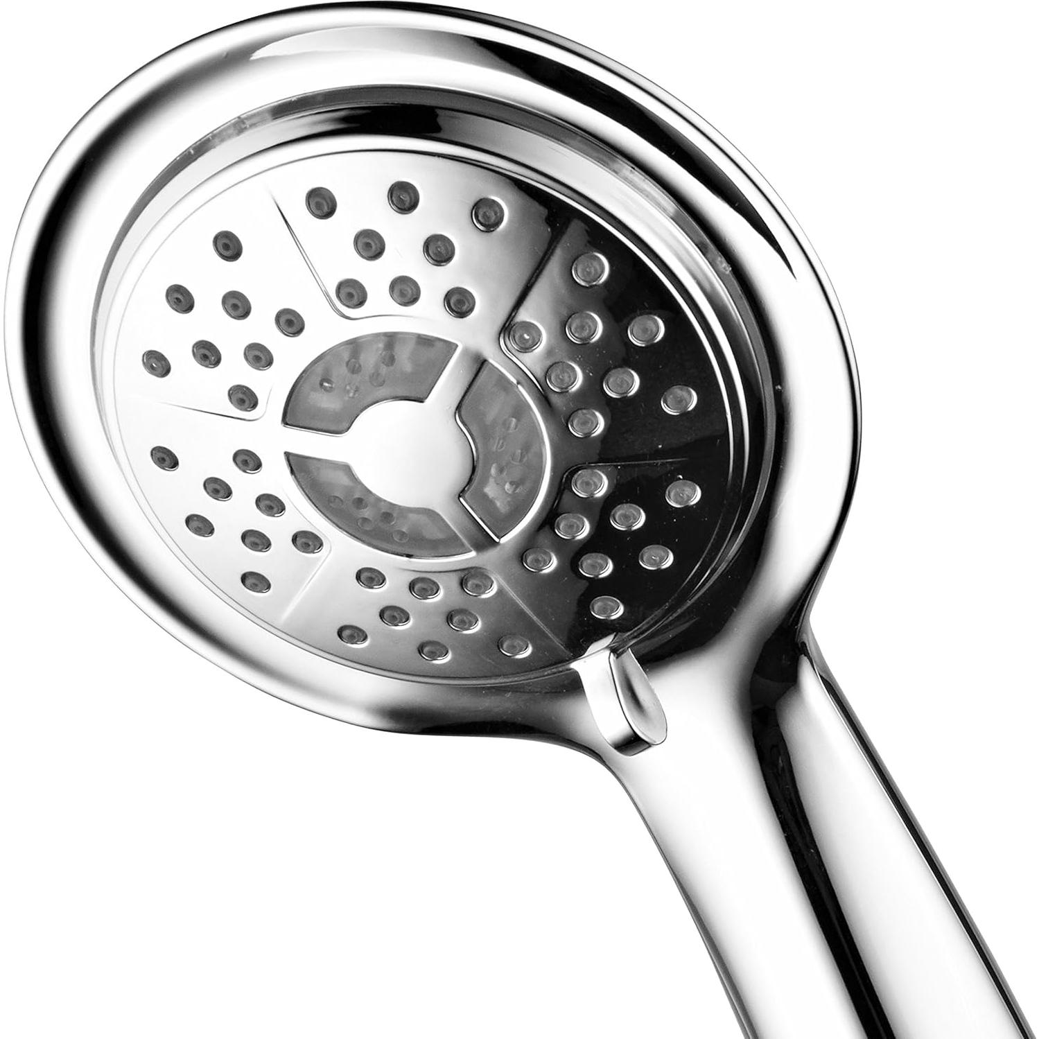 Cabezal de Ducha LED 3 Vías Dream Spa Cromado con Manguera 1.52m