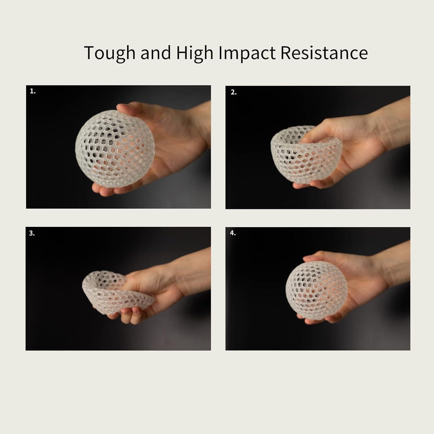 Resina Flexible 405nm Siraya Tech Tenacious 2000g Transparente