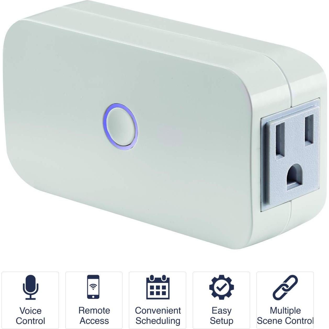 Enchufe Doble Inteligente TORK WFIP2 Wi-Fi 2 Salidas