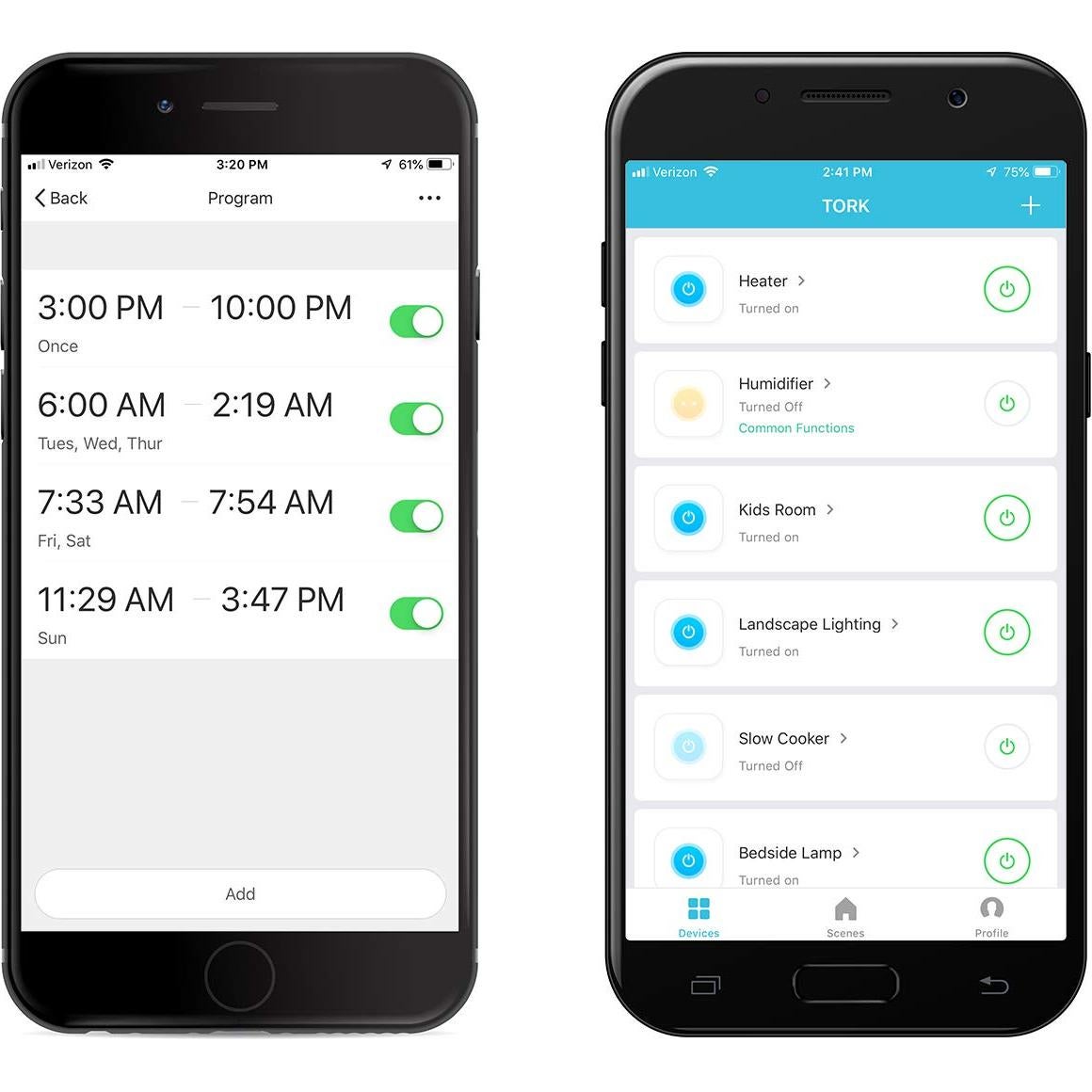 Enchufe Doble Inteligente TORK WFIP2 Wi-Fi 2 Salidas
