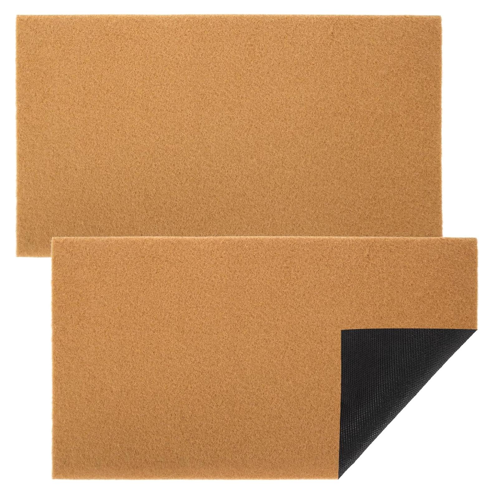 Paquete de 2 Tapetes de Coco AIHSUMC 76x43 cm Antideslizantes