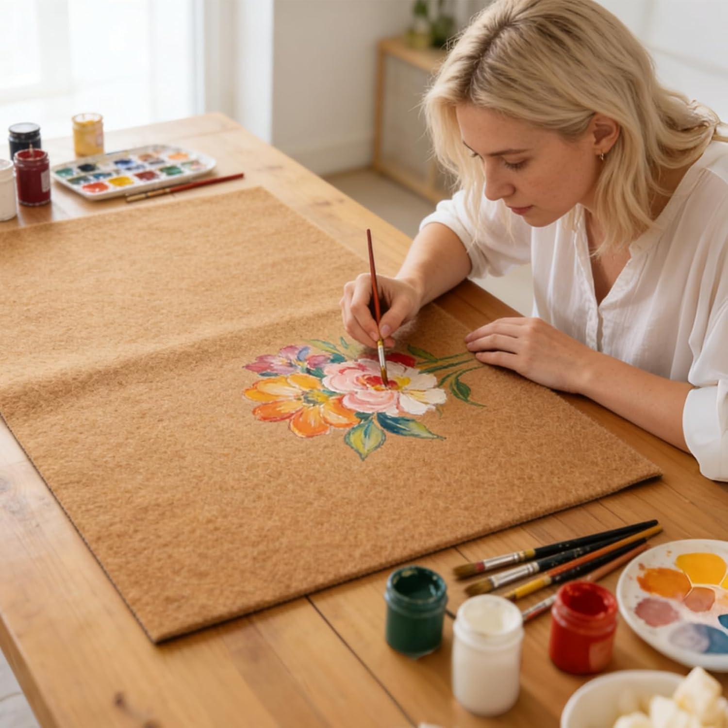 Paquete de 2 Tapetes de Coco AIHSUMC 76x43 cm Antideslizantes