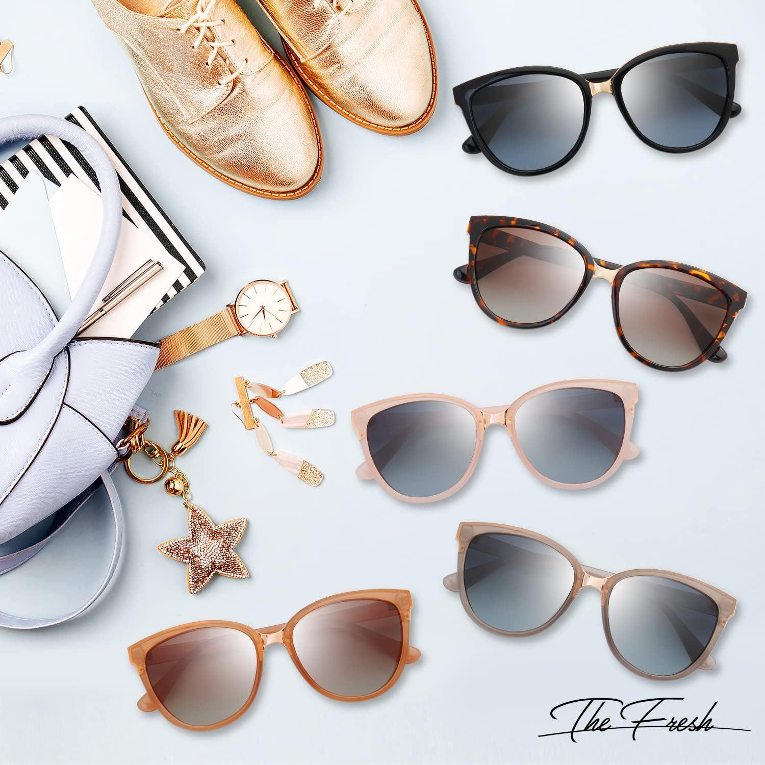 Gafas de Sol Polarizadas Fresco FR17266P para Mujeres - Negro