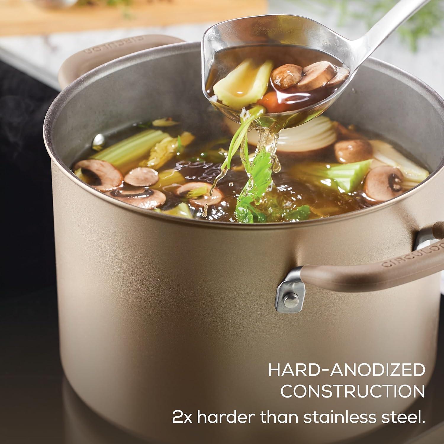 Juego de Ollas y Sartenes Circulon 12 Piezas Antiadherente