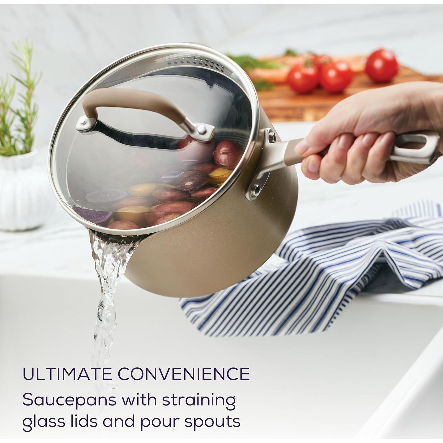 Juego de Ollas y Sartenes Circulon 12 Piezas Antiadherente