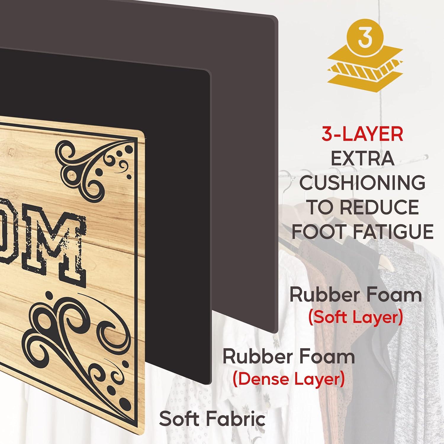 Alfombra antideslizante Tapeera 149.86x50.8 cm para lavandería