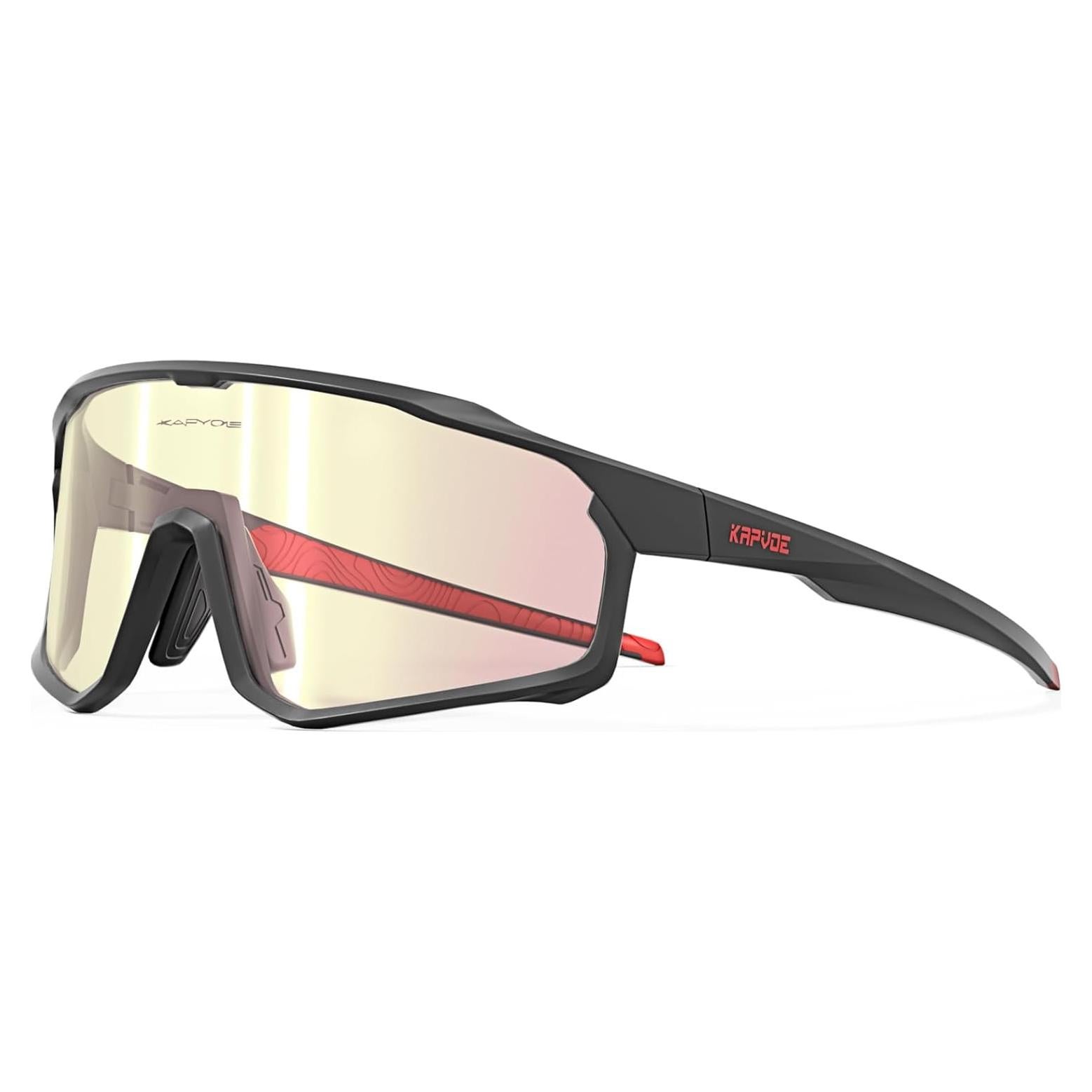 Gafas de Ciclismo Fotoquímicas KAPVOE UV400 para Adultos