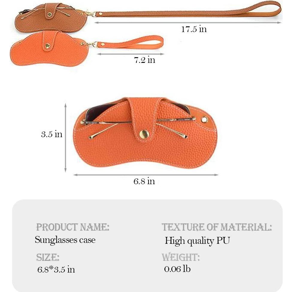 Funda para Gafas de Sol y Vista Slim Negro - Estuche Portátil