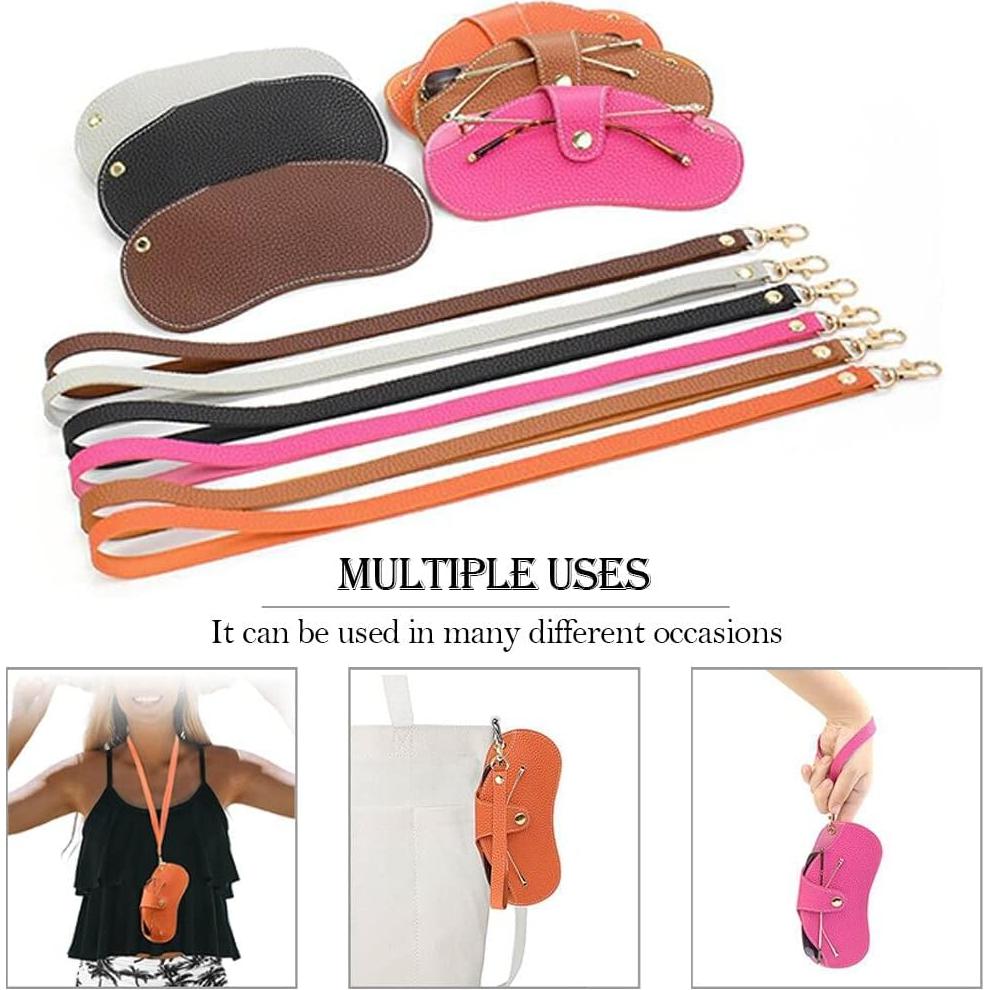 Funda para Gafas de Sol y Vista Slim Negro - Estuche Portátil