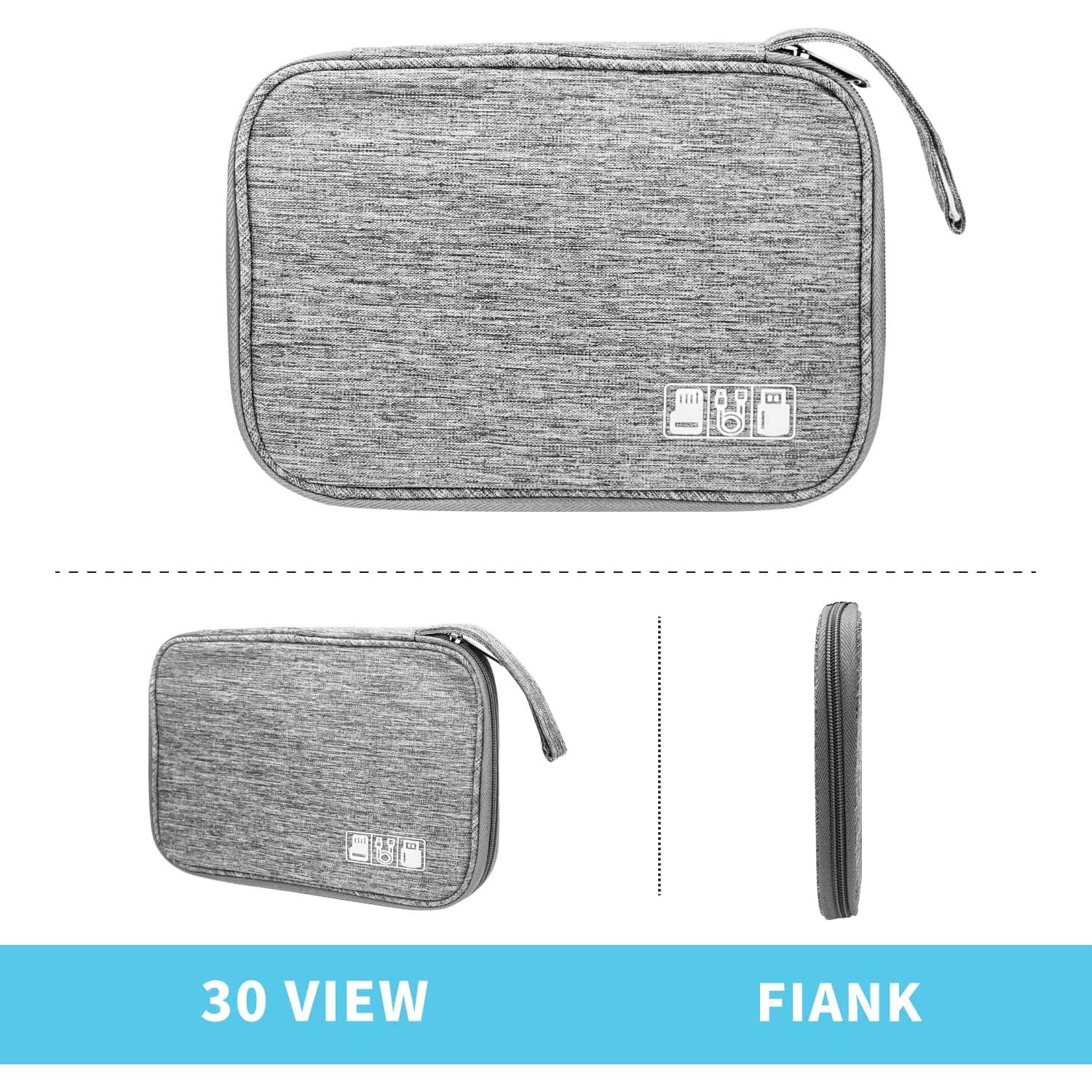 Organizador de Cables Lcsmaokin Gris 24x17 cm Impermeable