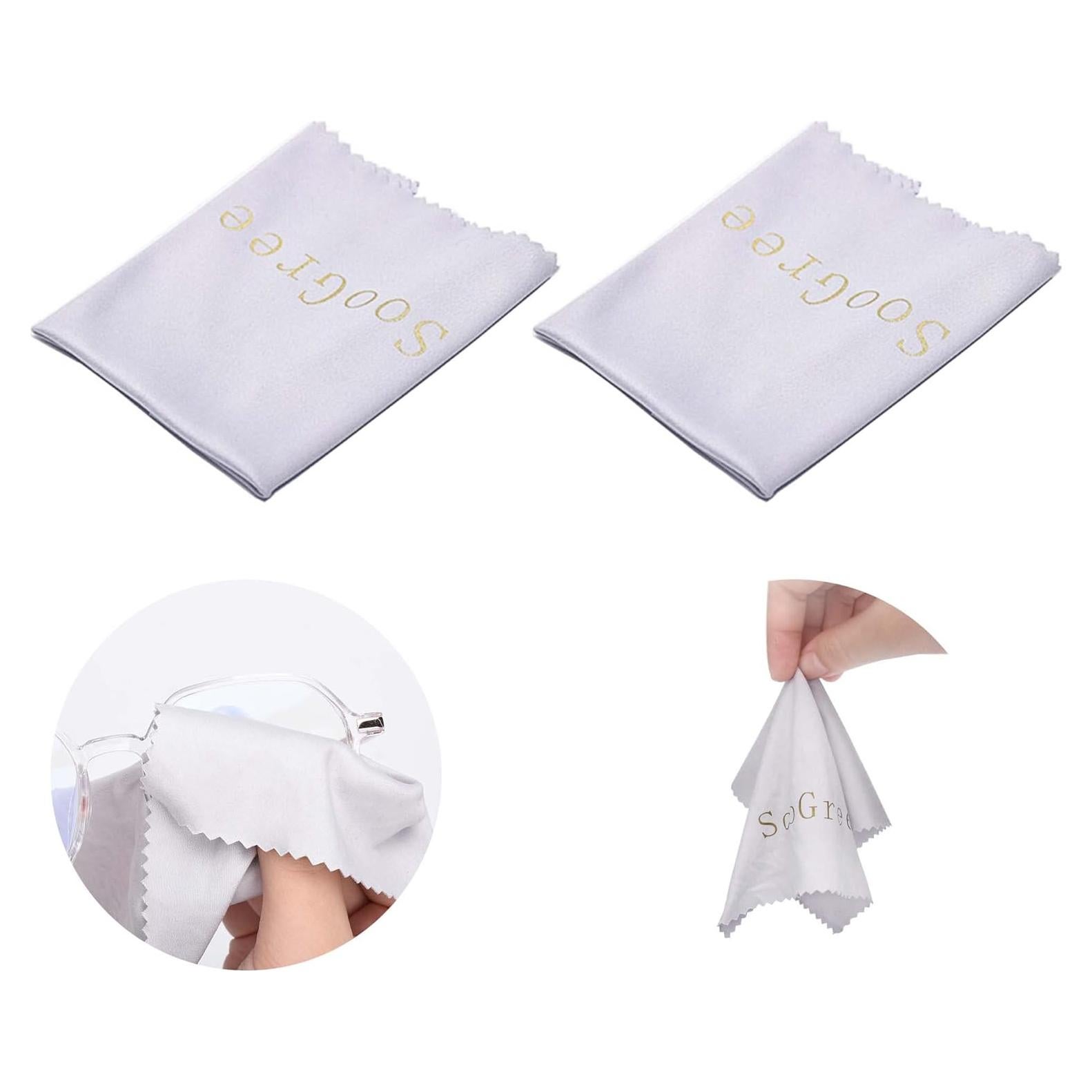 Paño de limpieza de microfibra SooGree - Paquete de 2