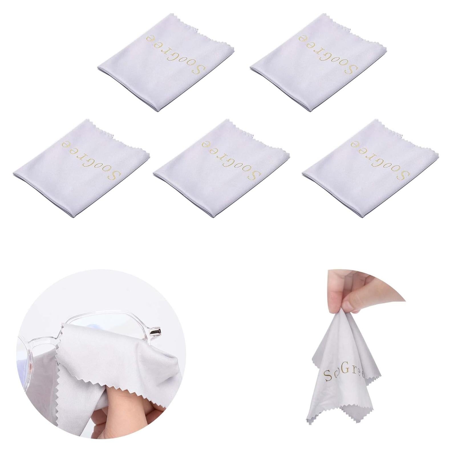 Paño de limpieza microfibra SooGree paquete de 5 unidades