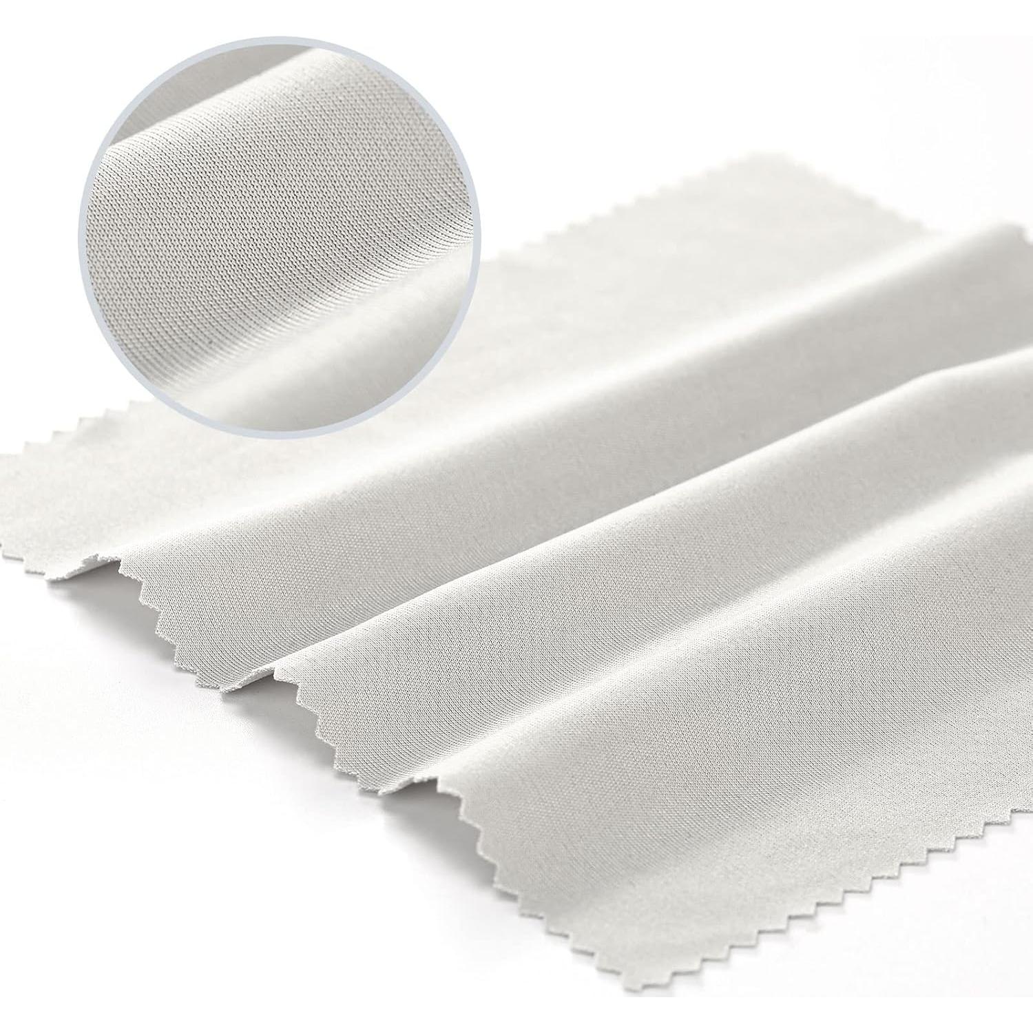 Paños de Microfibra Sumind 100 Pcs 13.97 cm para Gafas