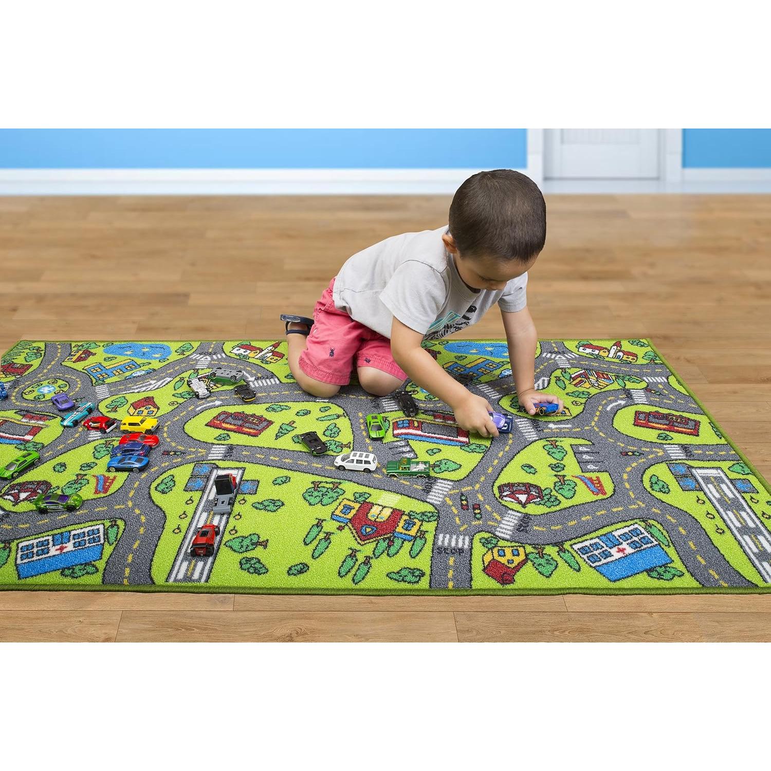 Alfombra de Juego para Niños Angels Ciudad Educativa 152x81 cm