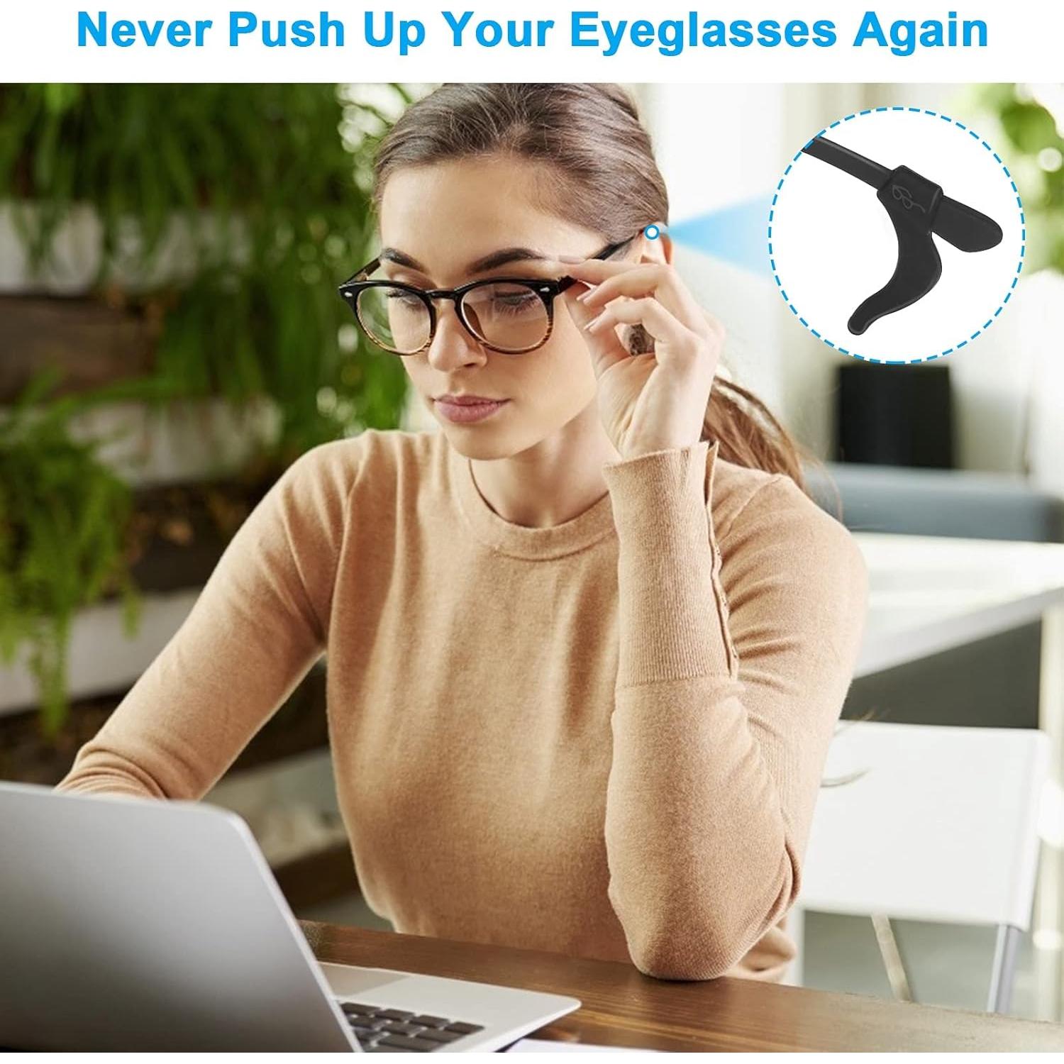 12 Pares Sujetadores Gafas Silicona Antideslizante Premium