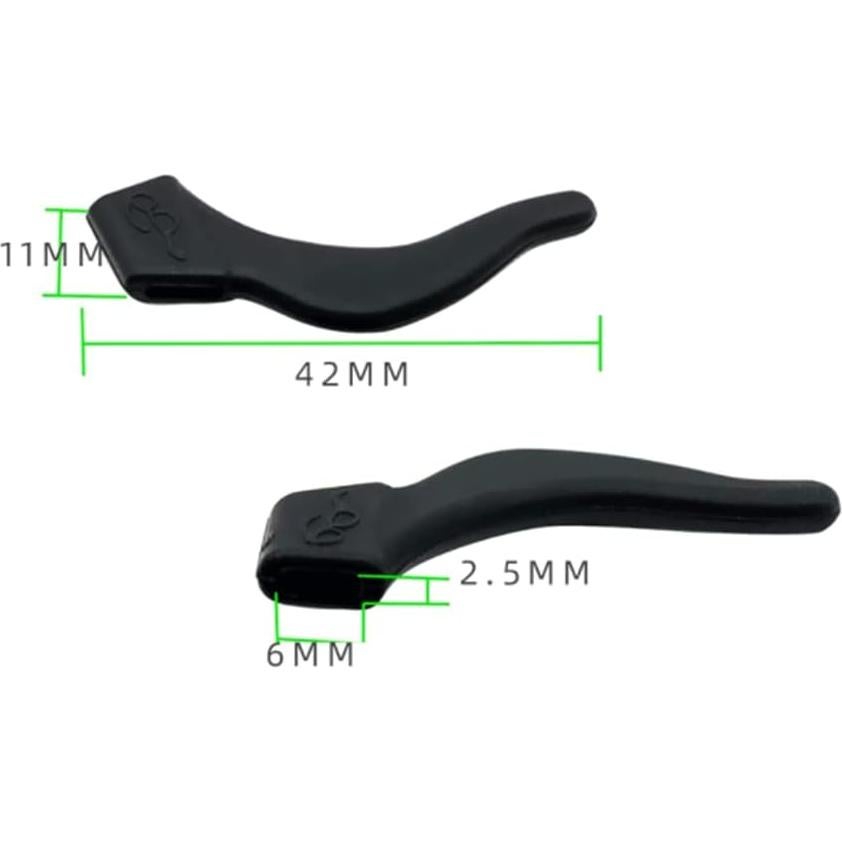 12 Pares Sujetadores Antideslizantes para Gafas Silicona