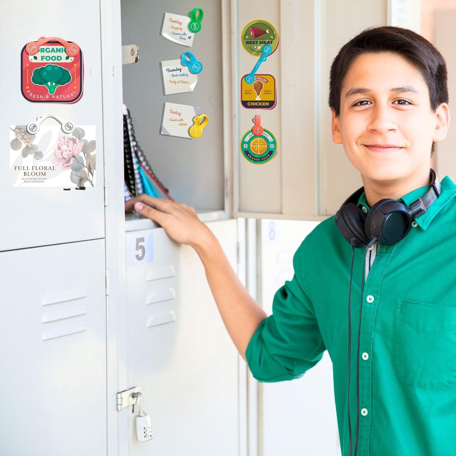 Clips Organizadores de Cables SUNFICON 5 Piezas Multicolor