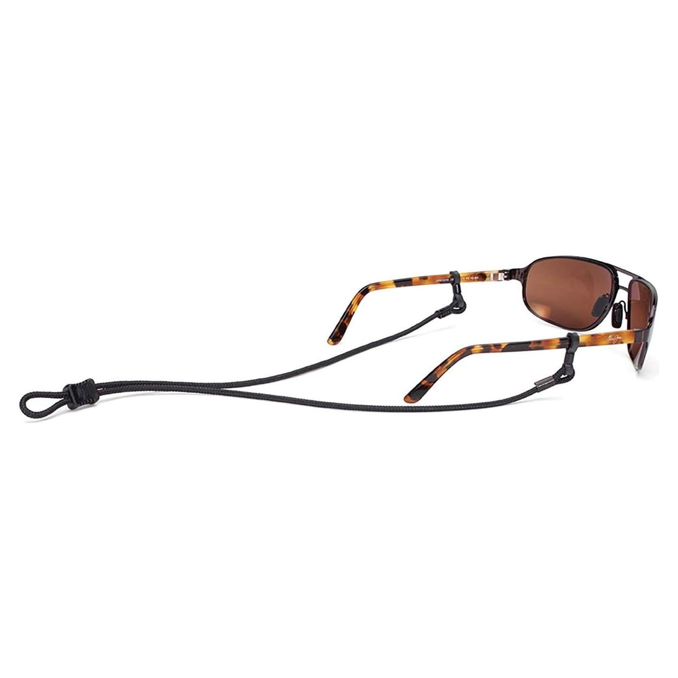 Cuerdas Croakies Ajustables para Gafas Deportivas Negras