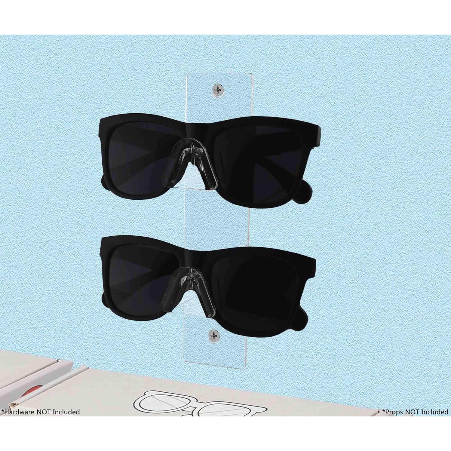 Organizador de Gafas de Sol Marketing Holders 6 Paquetes Acrílico