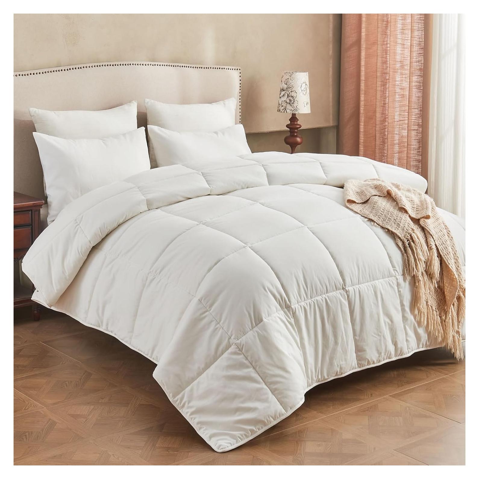 Edredón Híbrido de Lana KUSNUG Queen 100% Algodón Orgánico