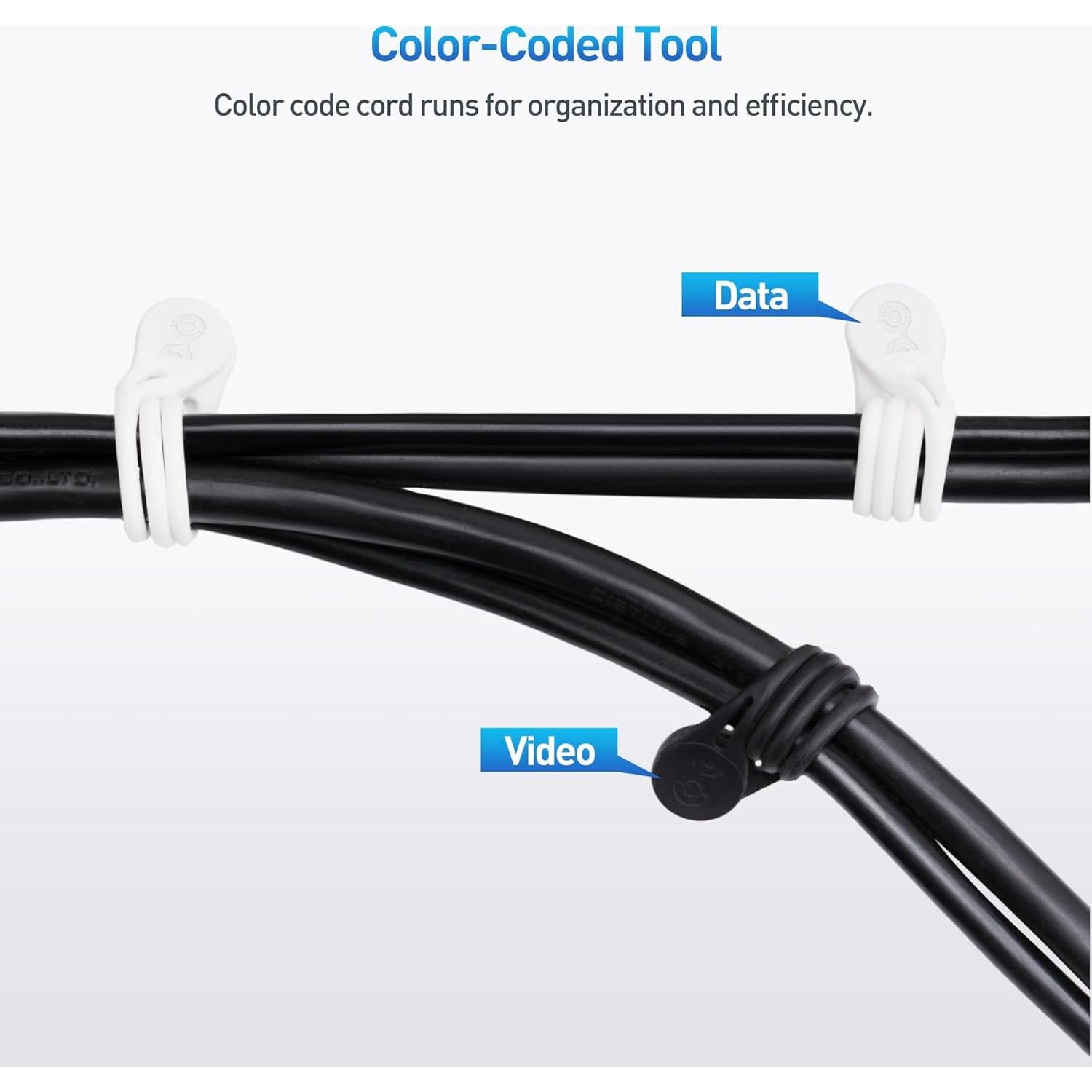 Sujetadores Magnéticos de Silicona Cable Matters 10 Pzs