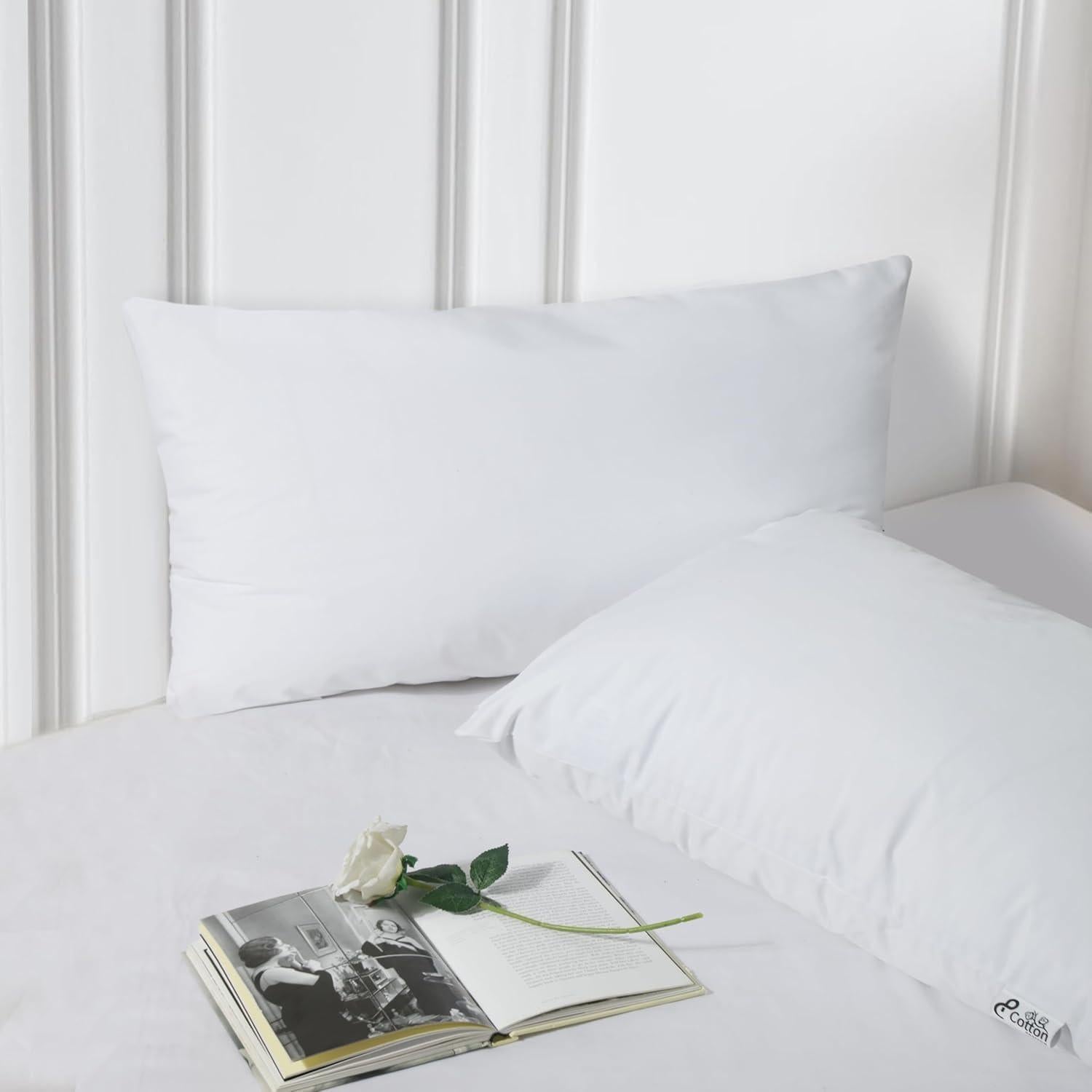 Protectores de Almohada Impermeables COTTON PASSION King 50x97 cm