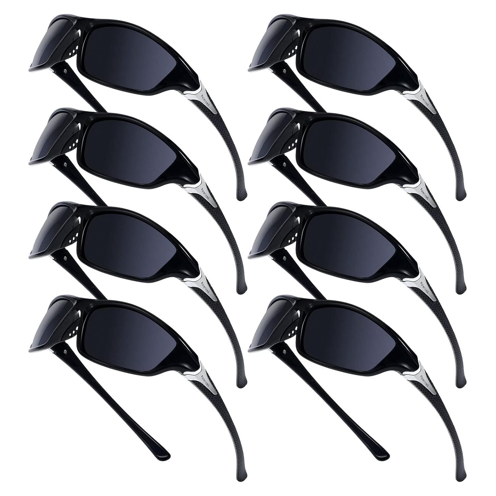 Cindeer 8 Pares Gafas de Sol Polarizadas UV Hombres Mujeres