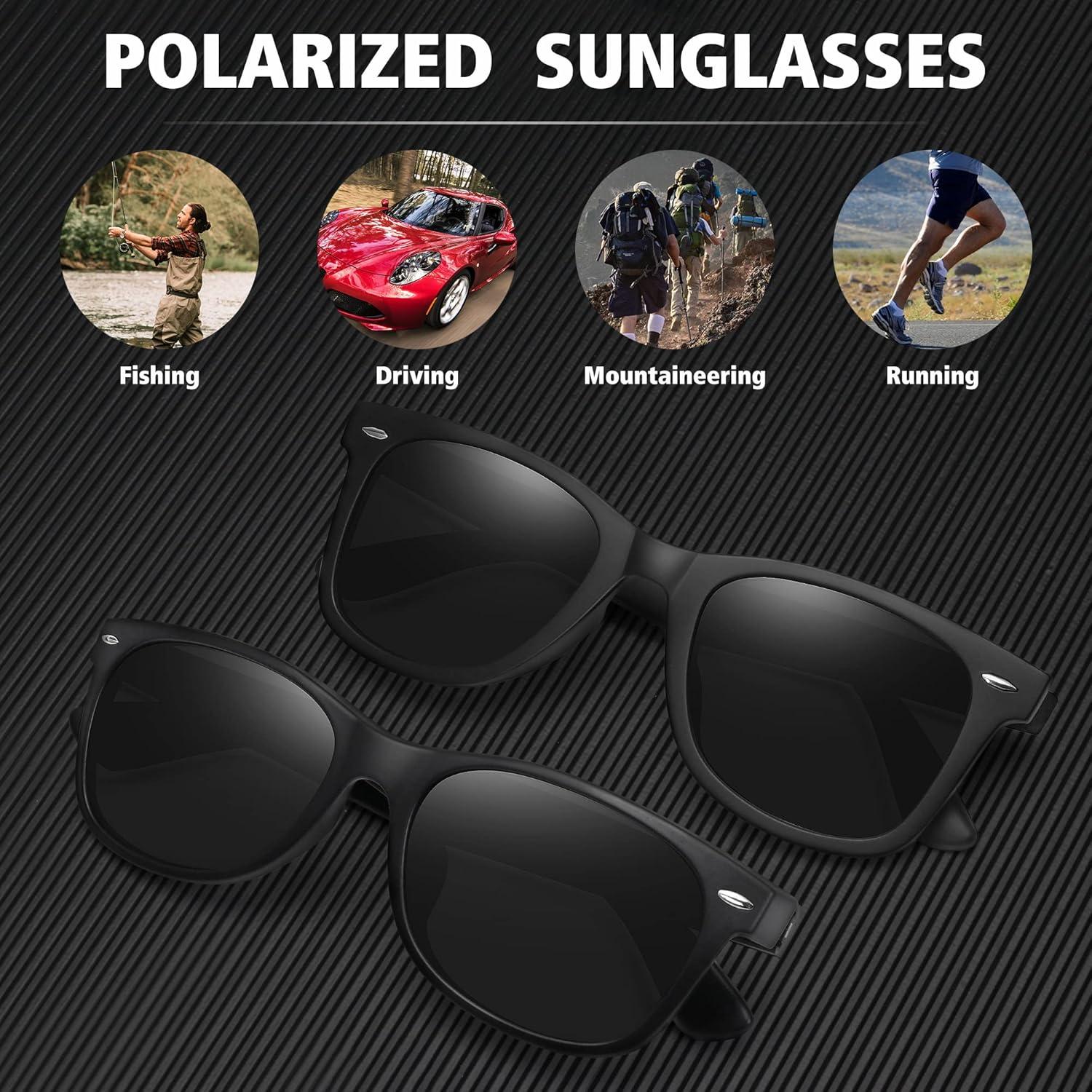 Gafas de Sol Polarizadas MEETSUN Clásicas UV400 Unisex