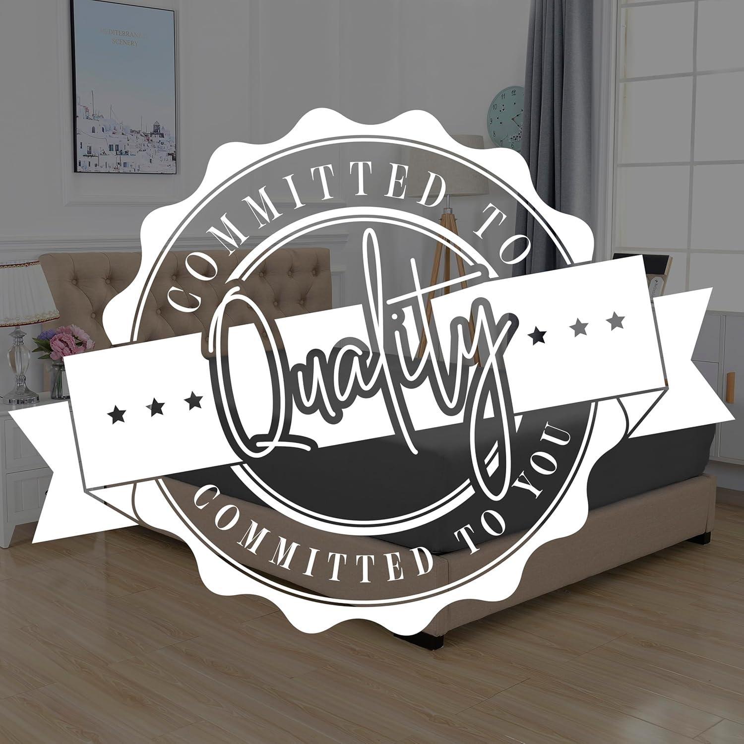 Sábana Ajustable Rey Elegant Comfort Microfibra Gris 1500 Hilos