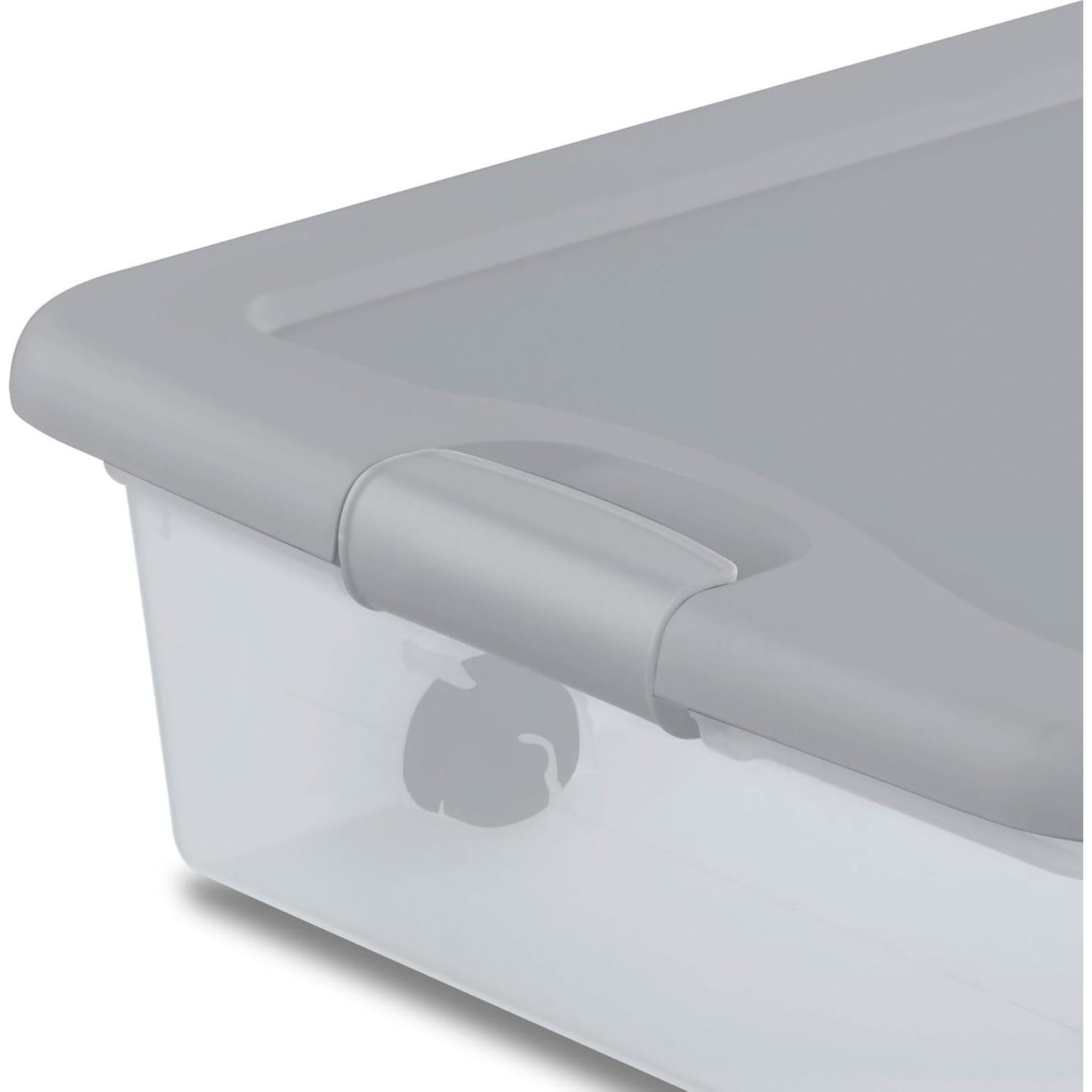 Contenedor de Almacenamiento Sterilite 4 Pack 56L con Ruedas