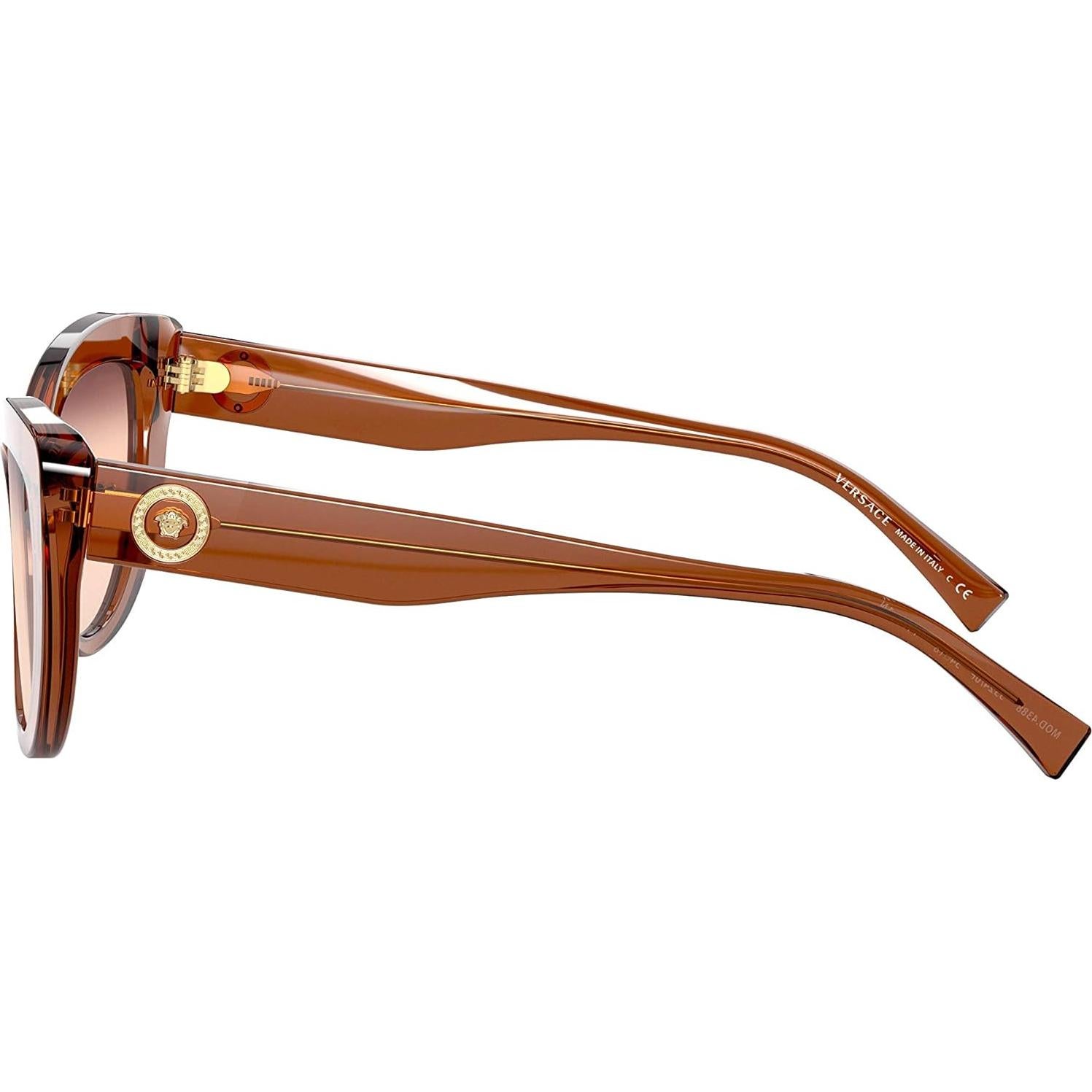 Gafas de sol Versace Mujer Marco Negro Lentes Grises 54mm