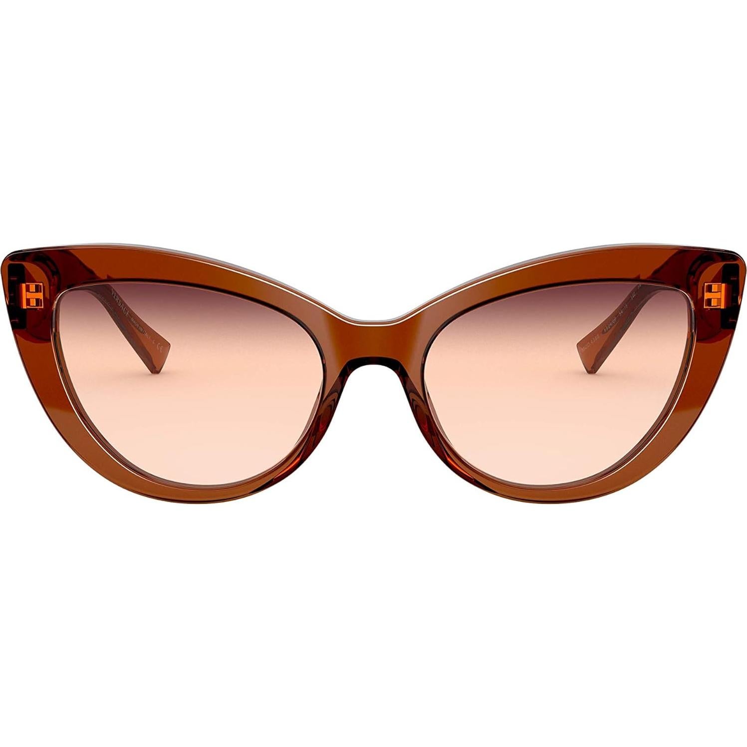 Gafas de sol Versace Mujer Marco Negro Lentes Grises 54mm