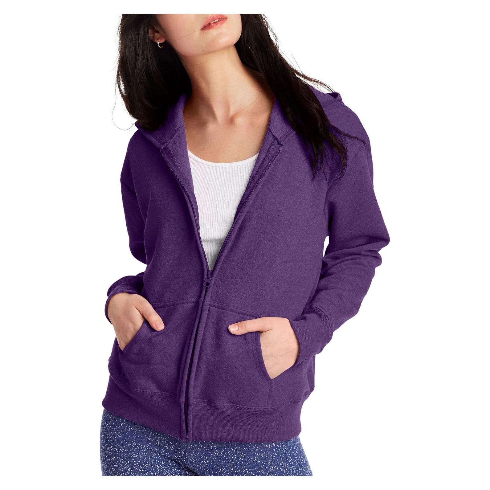 Sudadera con capucha Hanes EcoSmart para mujer X-Large