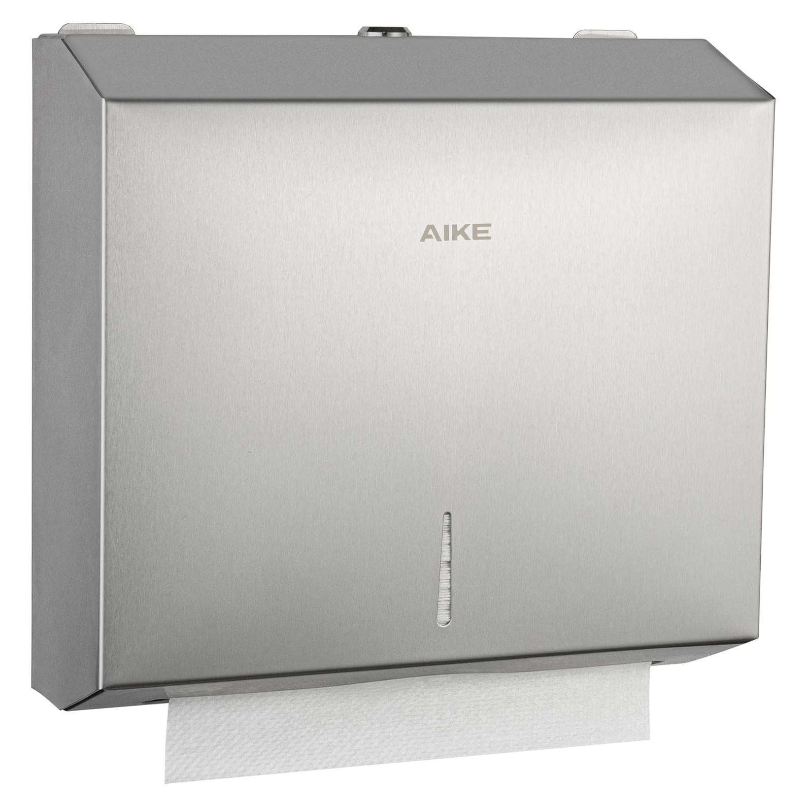 Dispensador de Toallas de Papel AIKE AK5180 Acero Inoxidable 250 Hojas